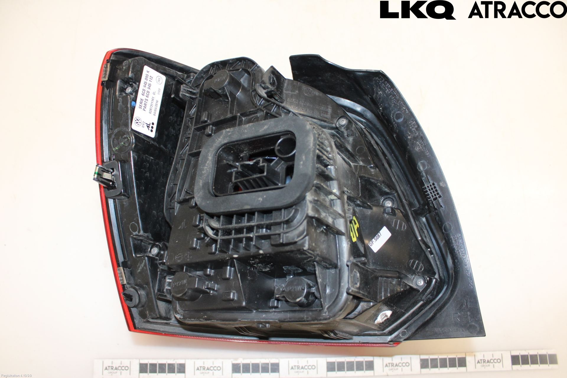 Volkswagen VW POLO 10-17 Baklykt Høyre