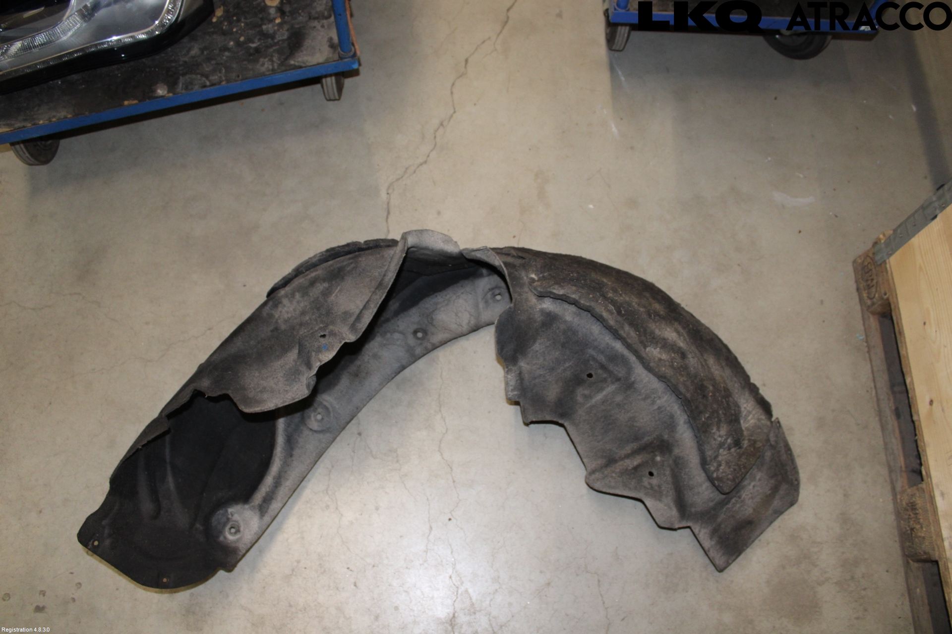 Audi A8/S8 4H 10-17 Skjerm Indre