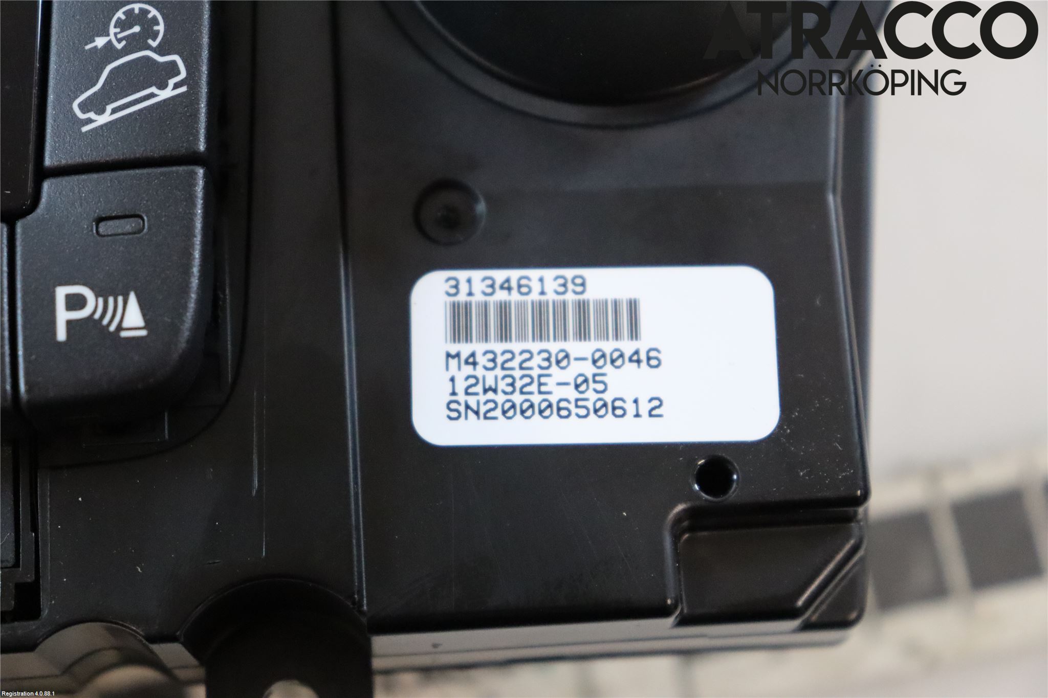 Volvo XC70 08-13 Varmeapparat Panel(Regulering)