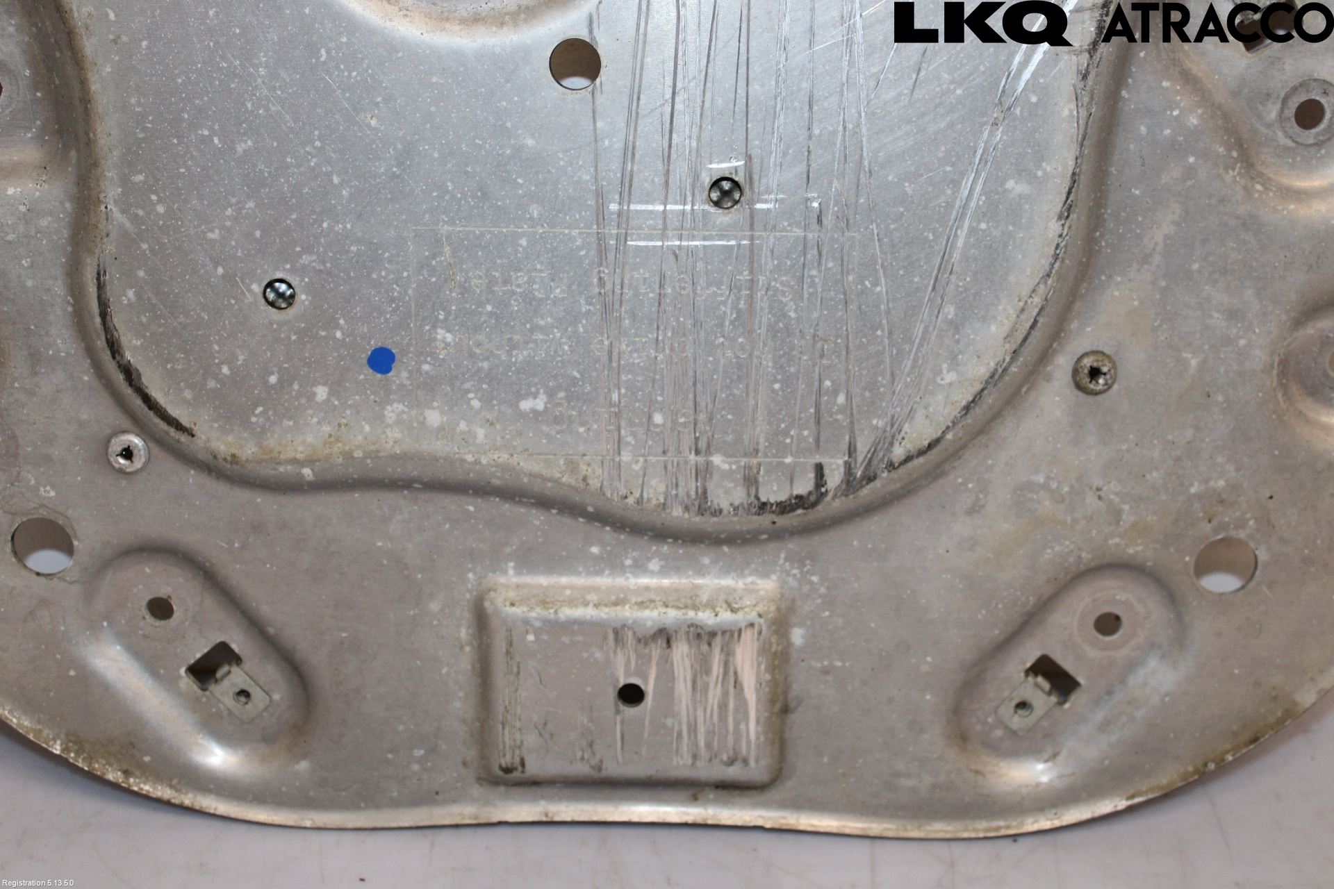 BMW 5 F10/F11/F18 09-17 Bunnplate U Motor-Gear-Dørk