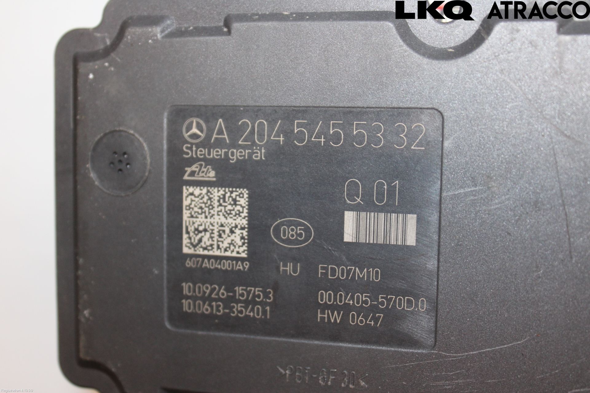 Mercedes-Benz MB C-KLASS (W204) 07-15 Abs Hydraulikkaggregat