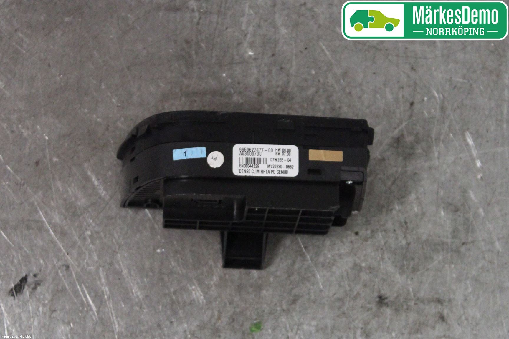 Citroen C4 GRAND PICASSO 07-13 Varme Ac Betjening-Display