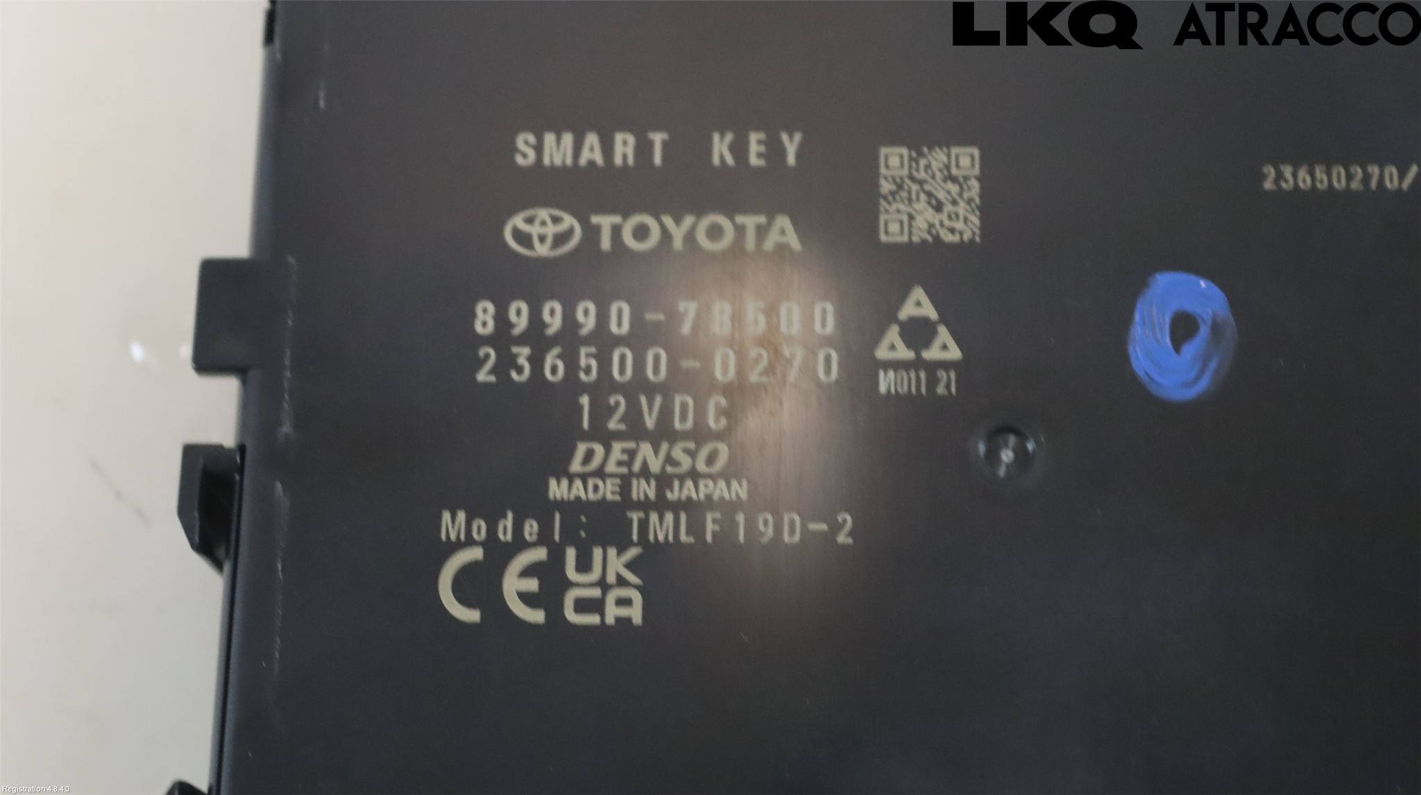 Lexus NX 340h/450h+ 21- Styrenhet Nyckellös System
