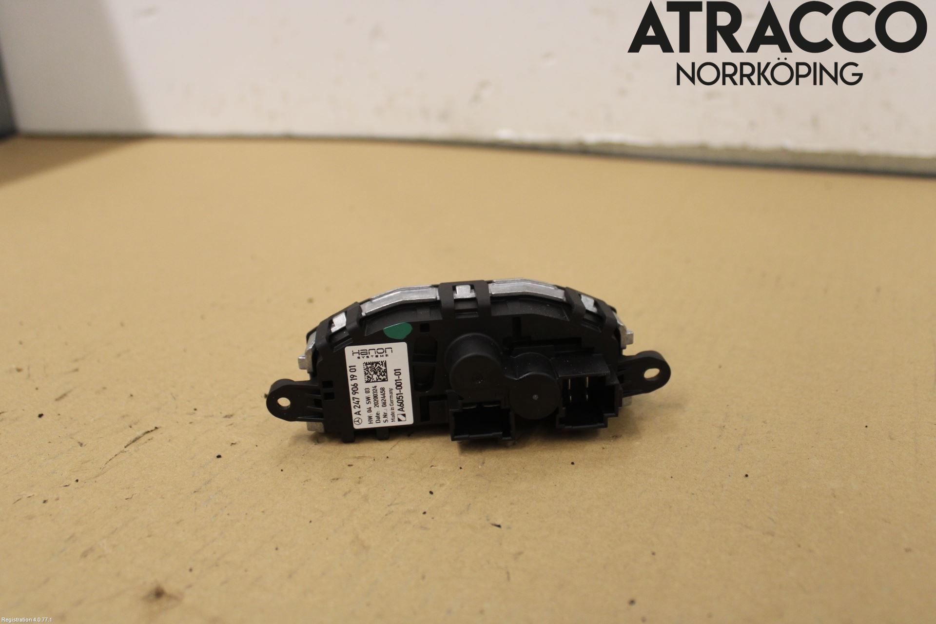Mercedes-Benz MB A-KLASS (W177) 18- Varmeapparat Viftemotstand