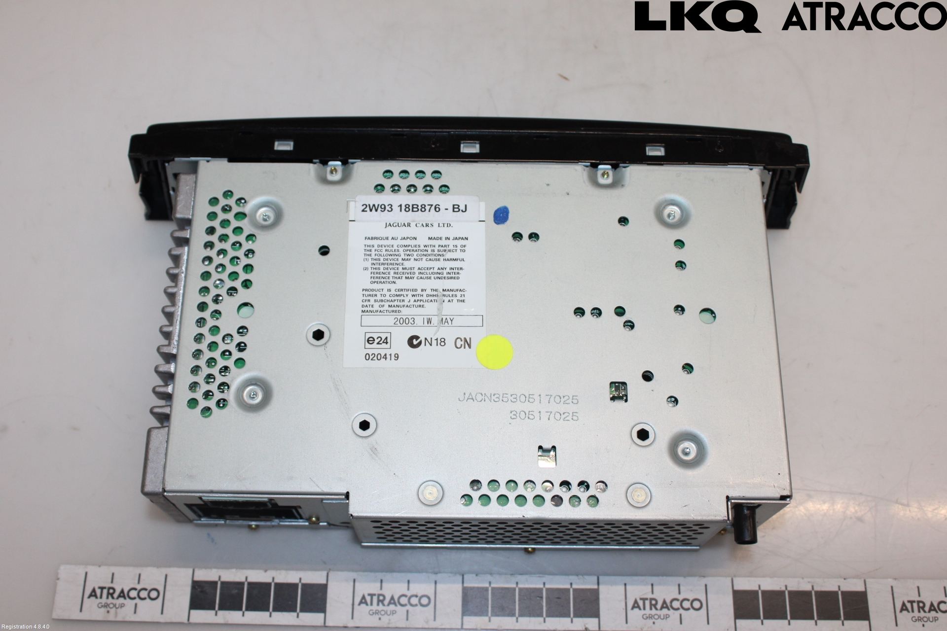 Jaguar XJ X350        03-09 Stereo Radio Med Cd