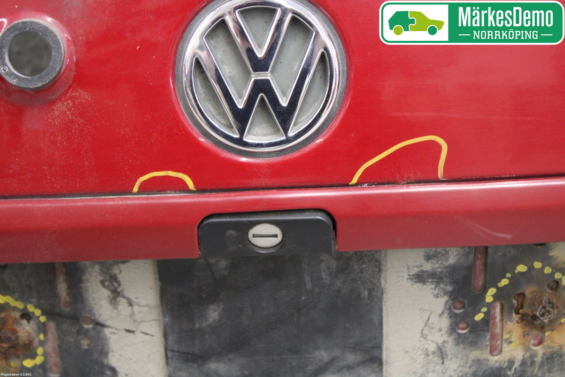Volkswagen VW GOLF III 92-99 Bakluke Stv