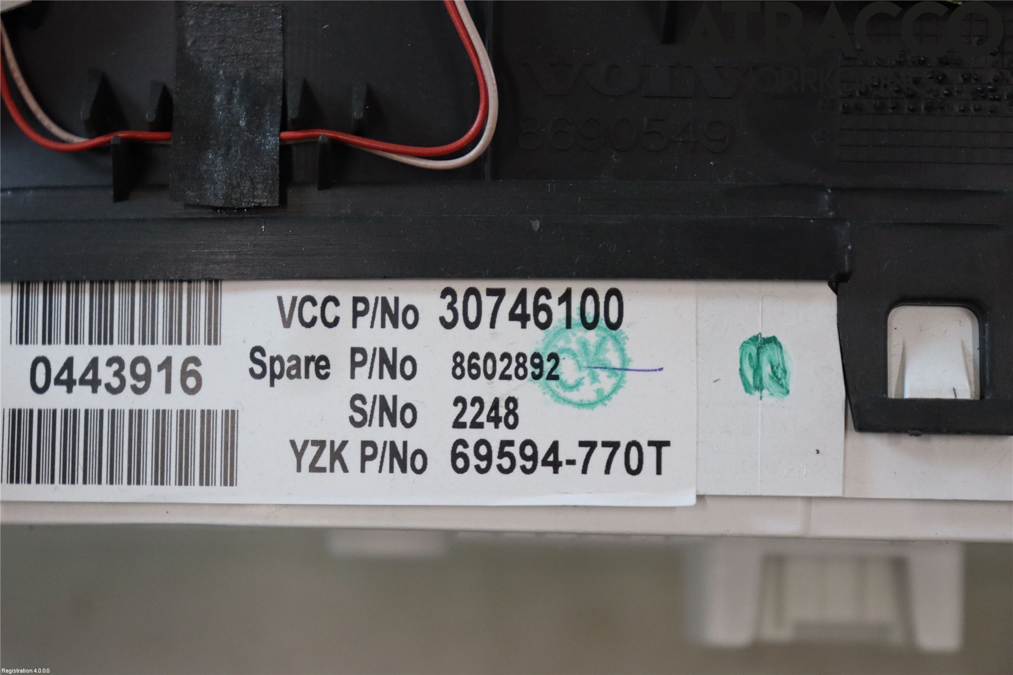 Volvo V70 05-08 Instr Kombinert