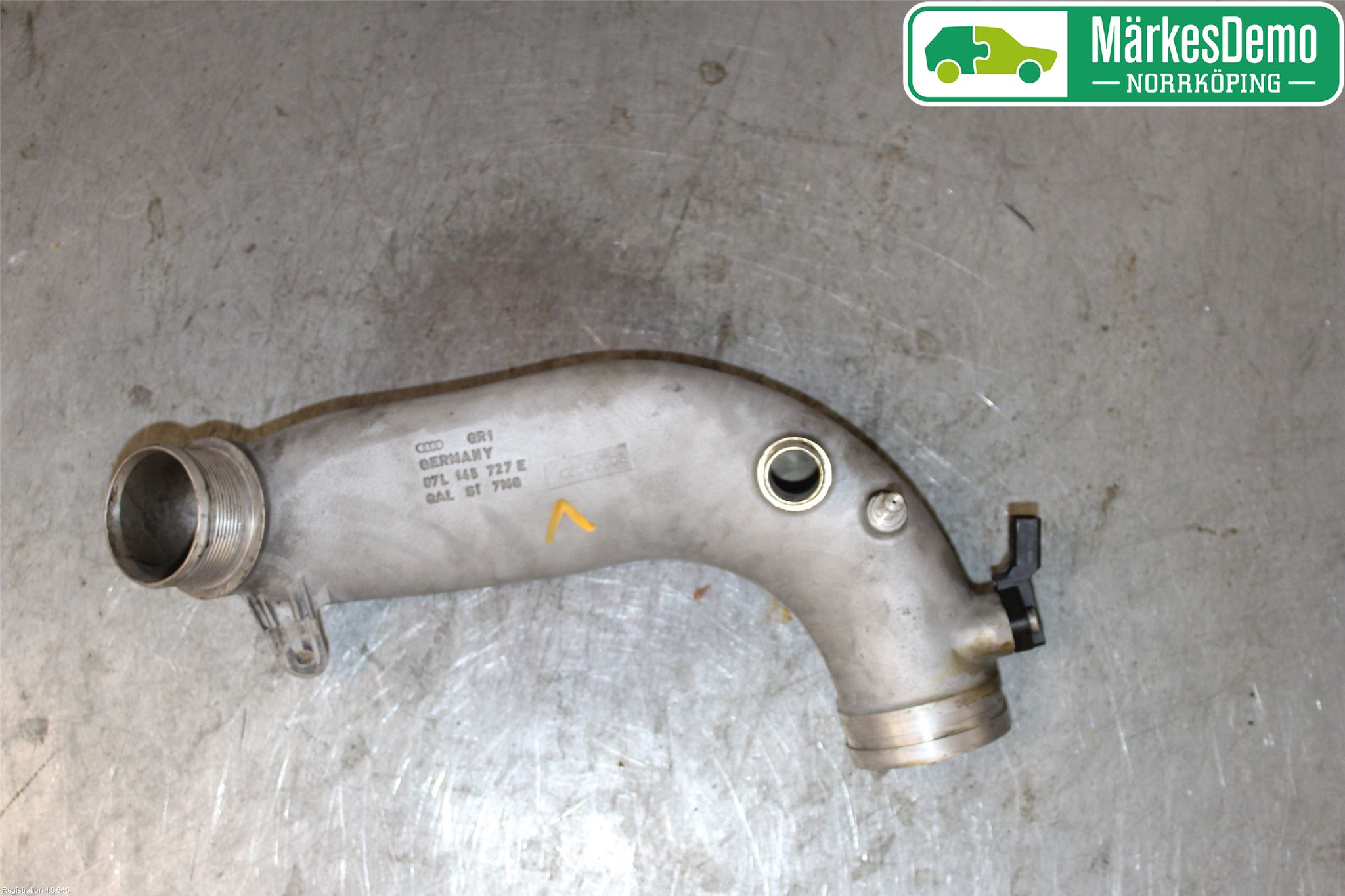 Audi A6/S6     05-11 Intercooler Rør-Slange