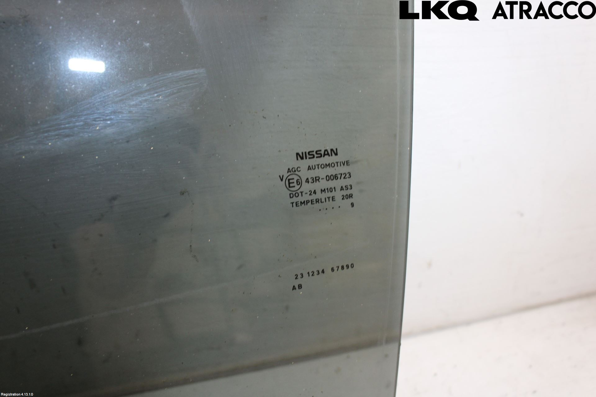 Nissan JUKE 14-19 Dørrute Bak Venstre 4Dørs