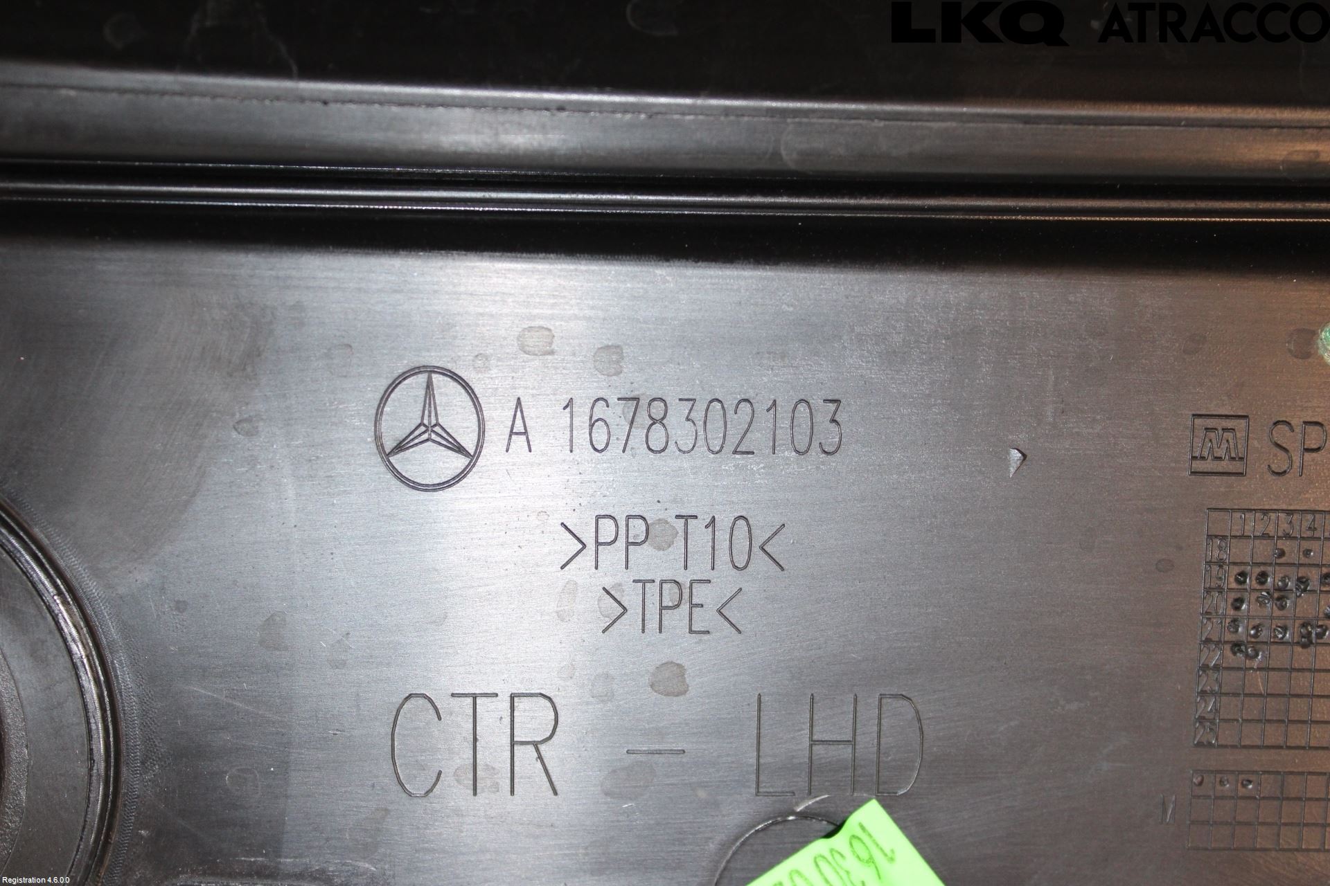 Mercedes-Benz MB GLE-KLASS (W167/V167/C167) 19- Visker Deksel-Grill-Under Frr