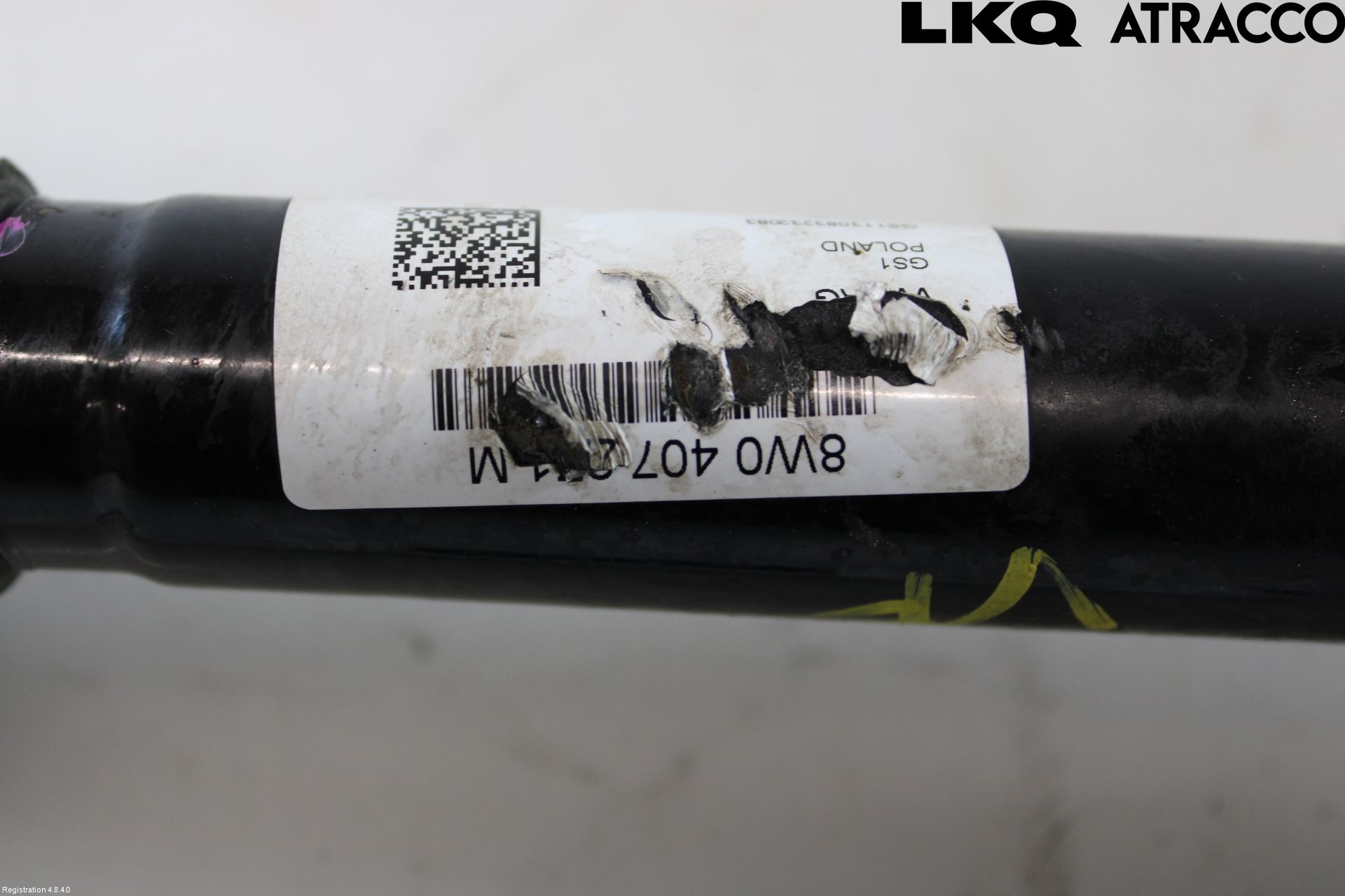 Audi A4/S4 B9 20- Drivaksel Foran Kompl Venstre