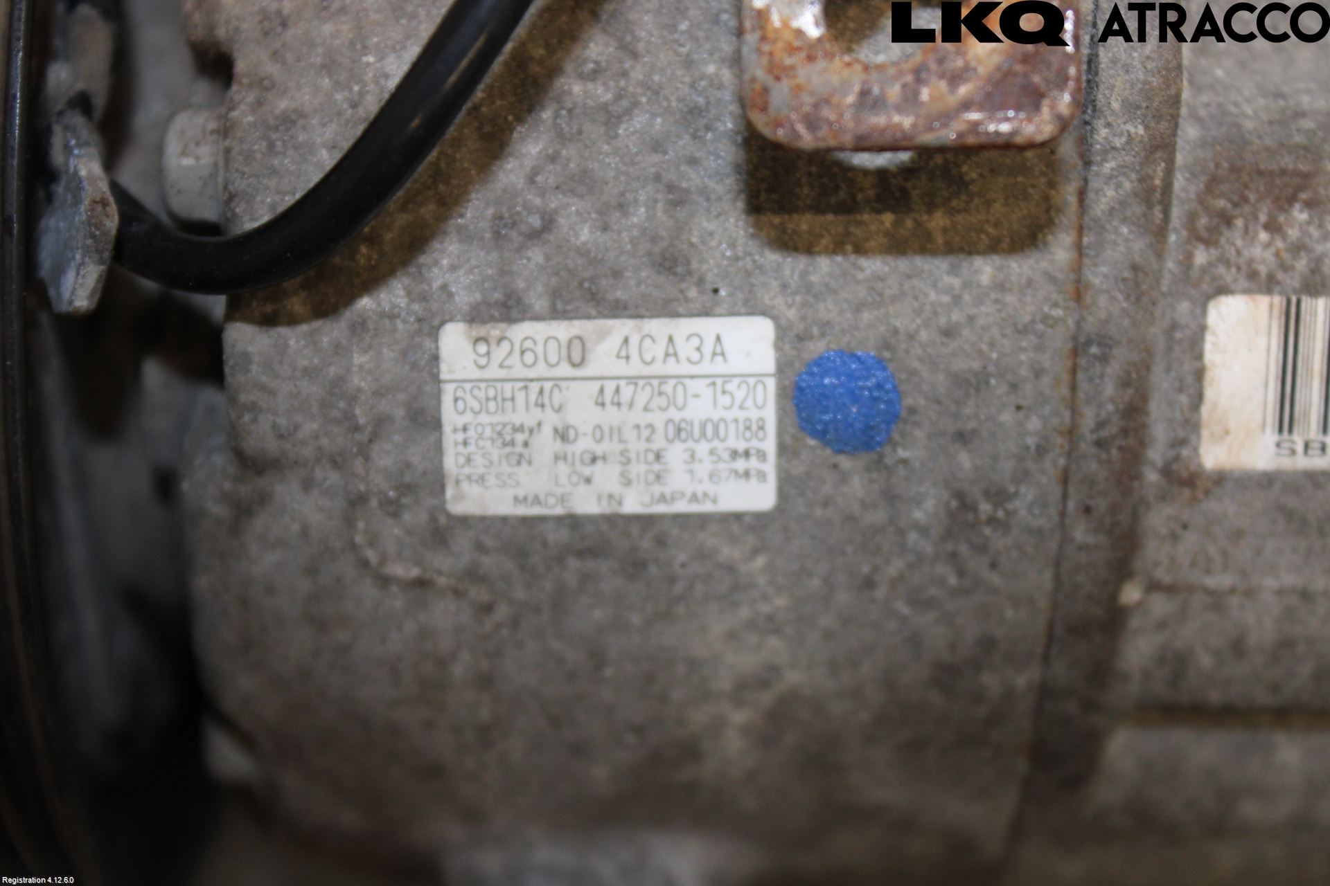 Nissan X-TRAIL 14-21 Varme Ac Kompressor
