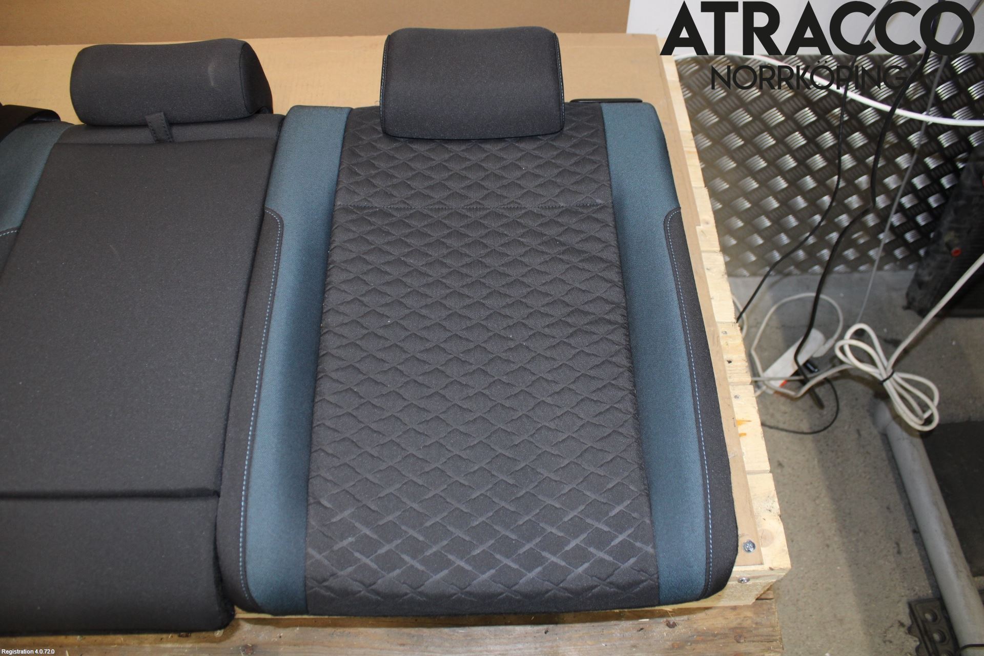 Volkswagen VW GOLF / E-GOLF VII 13-20 Innr Sete Bak Seterygg