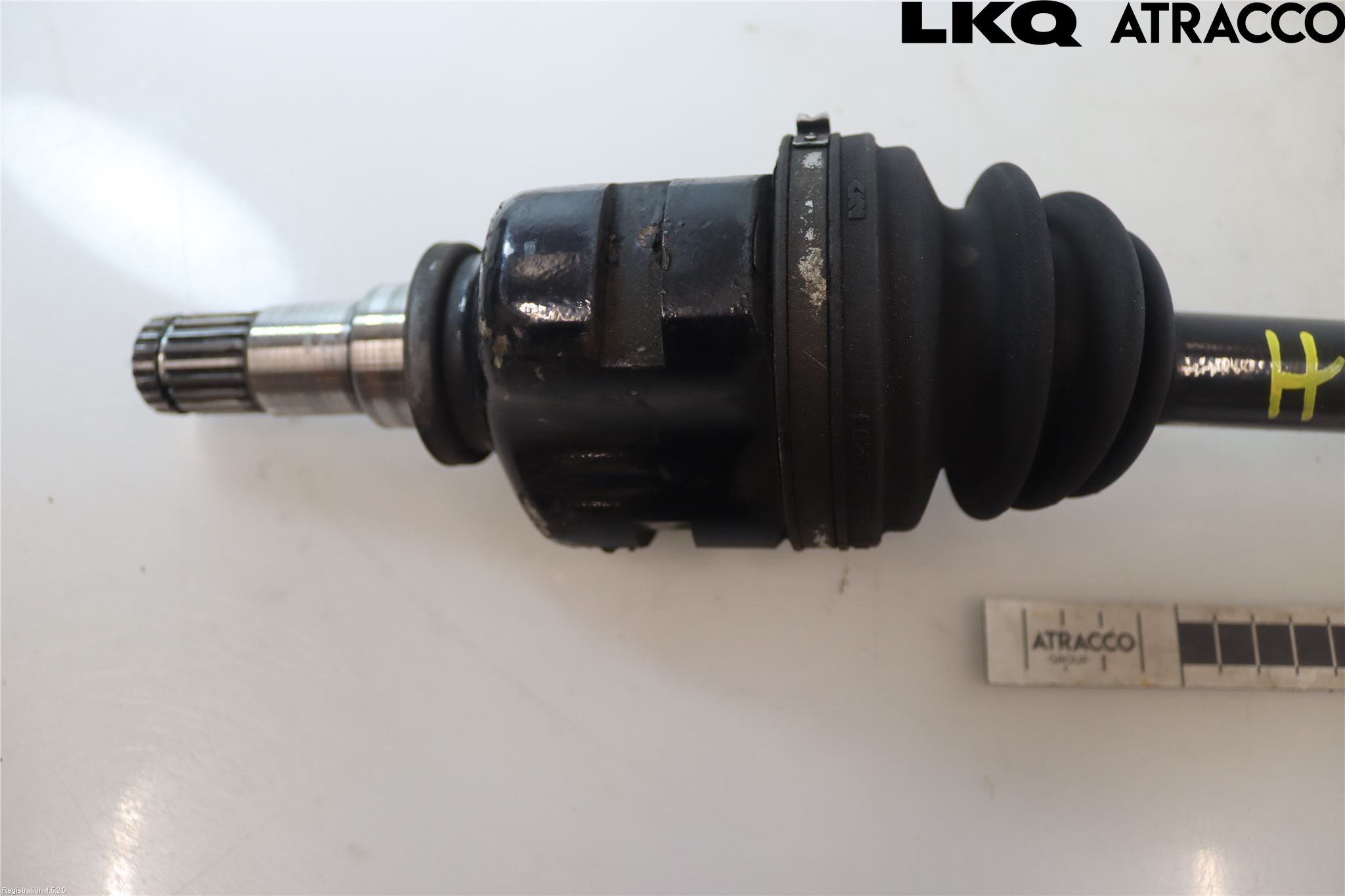 Toyota COROLLA VERSO 08-09 Drivaksel Foran Kompl Høyre