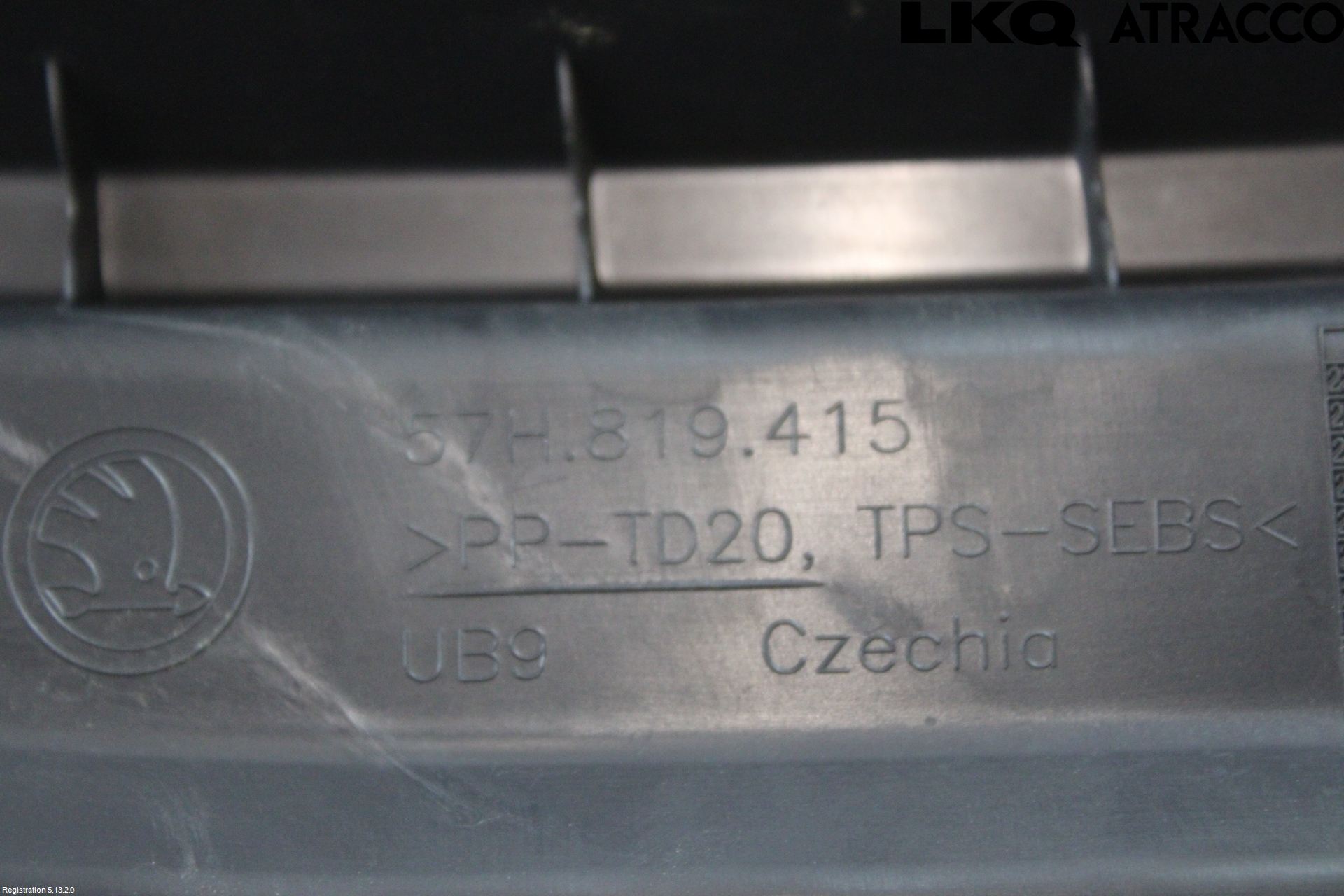 Skoda KODIAQ 24- Visker Deksel-Grill-Under Frr