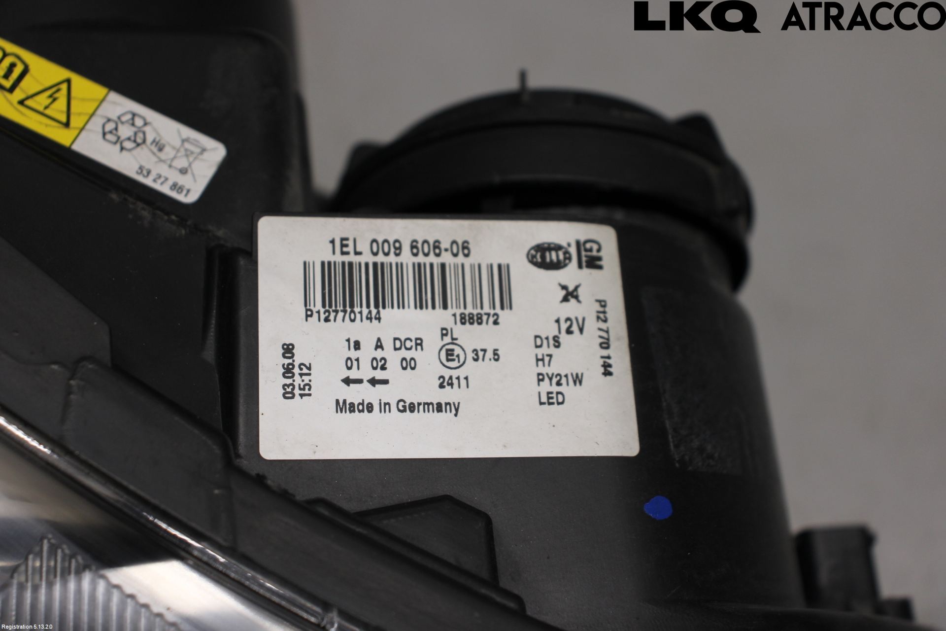 Saab 9-3 VER2/VER3 08-15 Frontlykt Høyre