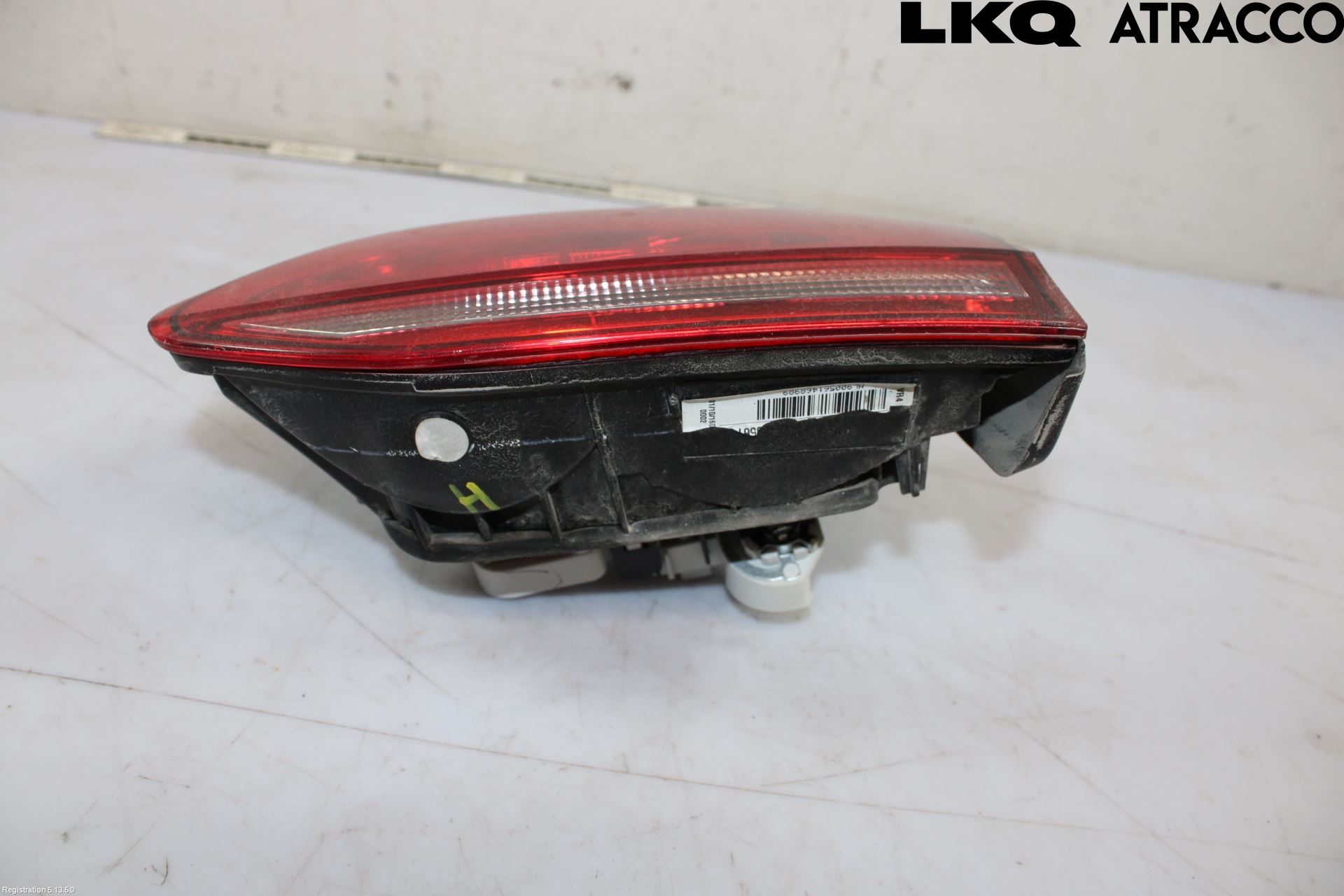 Volkswagen VW GOLF / E-GOLF VII 13-20 Baklykt Høyre  På Luke(Indre)