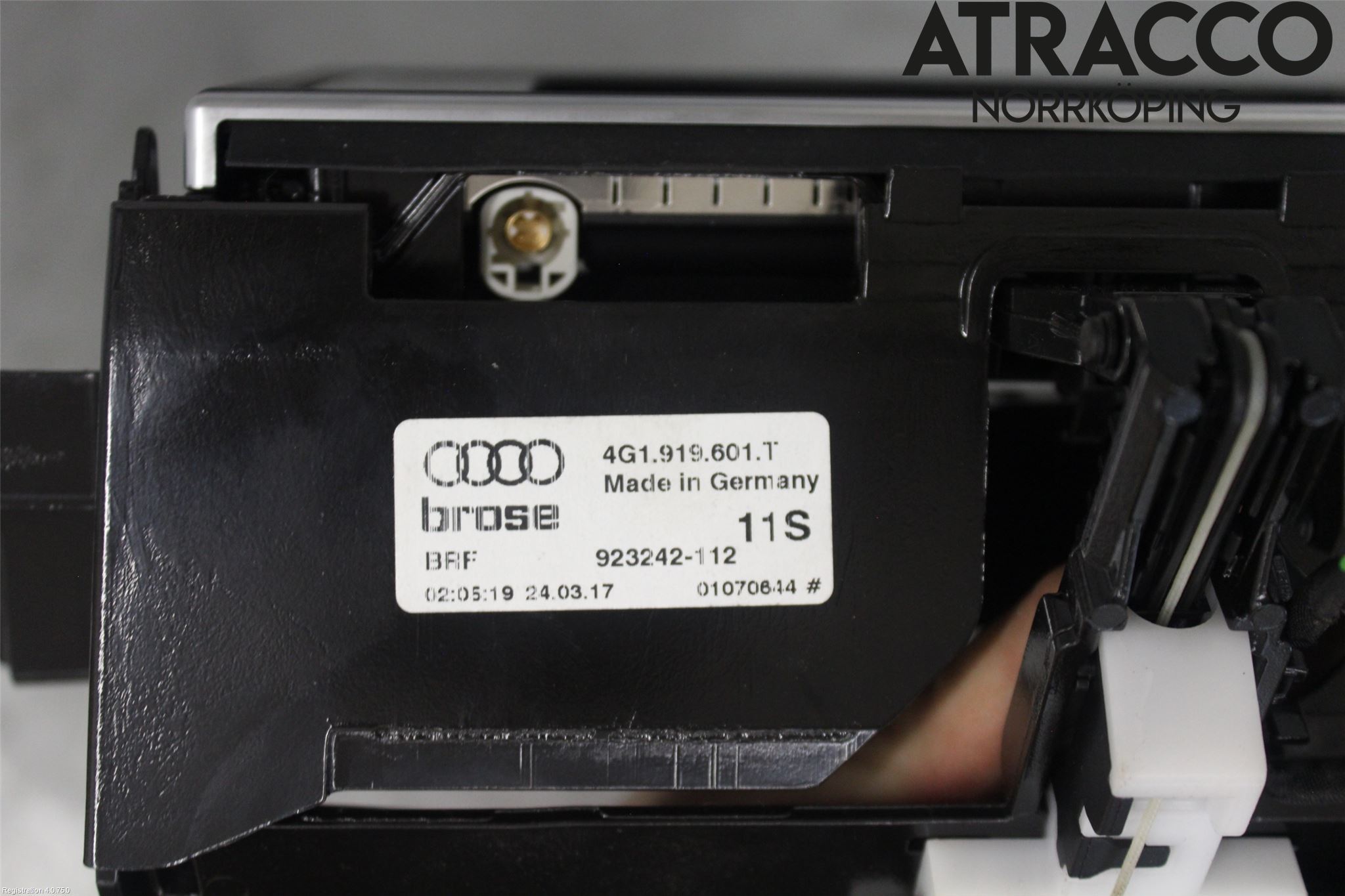 Audi A6/S6 4G 11-18 Instr Skjerm Dvd-Gps-Ac-Tlf