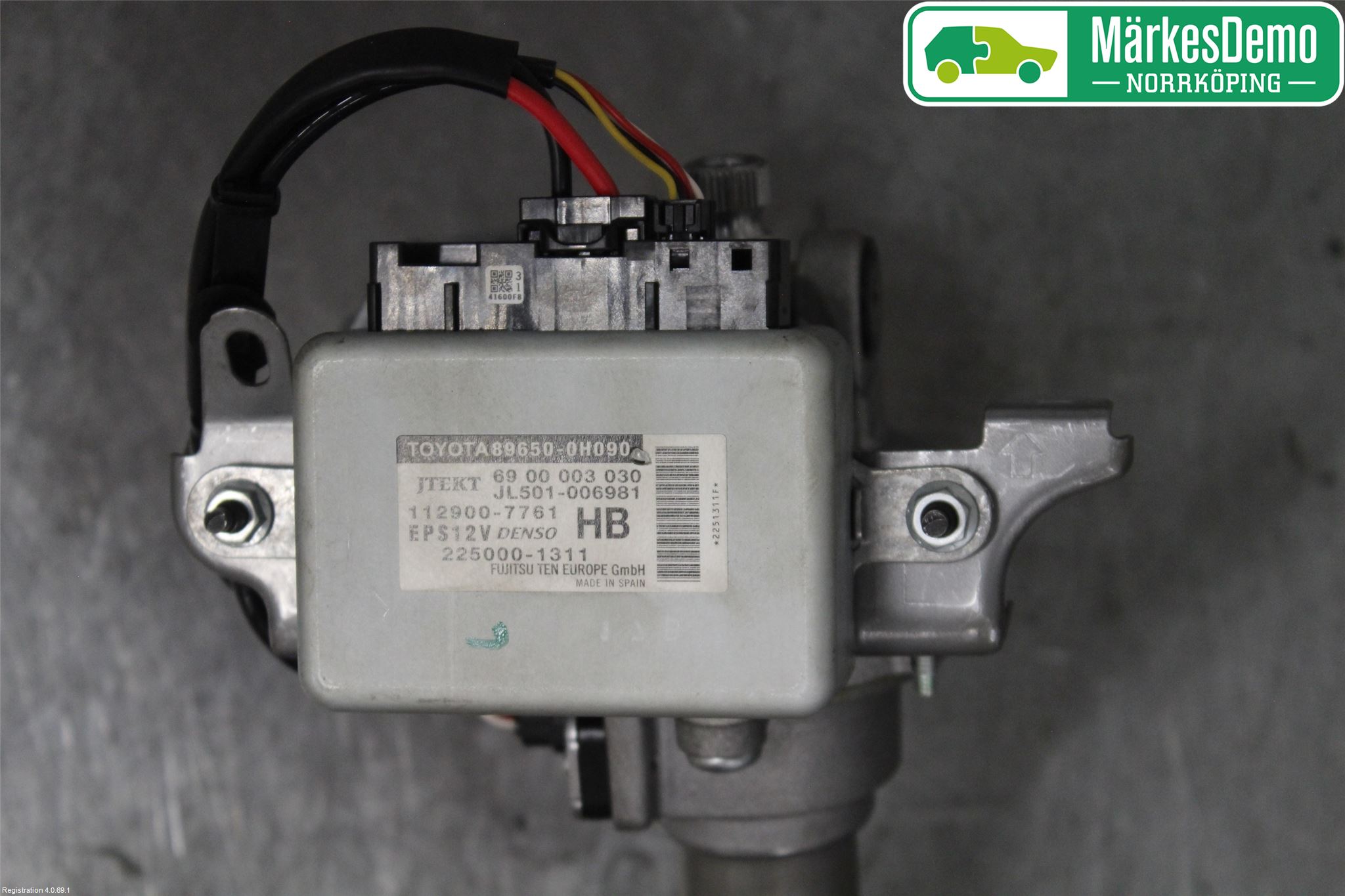 Toyota AYGO 15-21 Rattakselrør - Aksel Servo