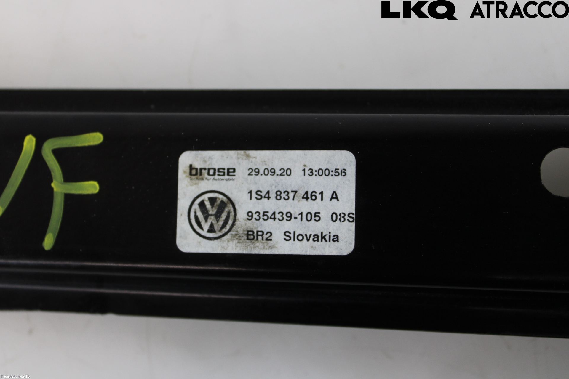 Volkswagen VW UP! / E-UP! Vindusheis El Komp