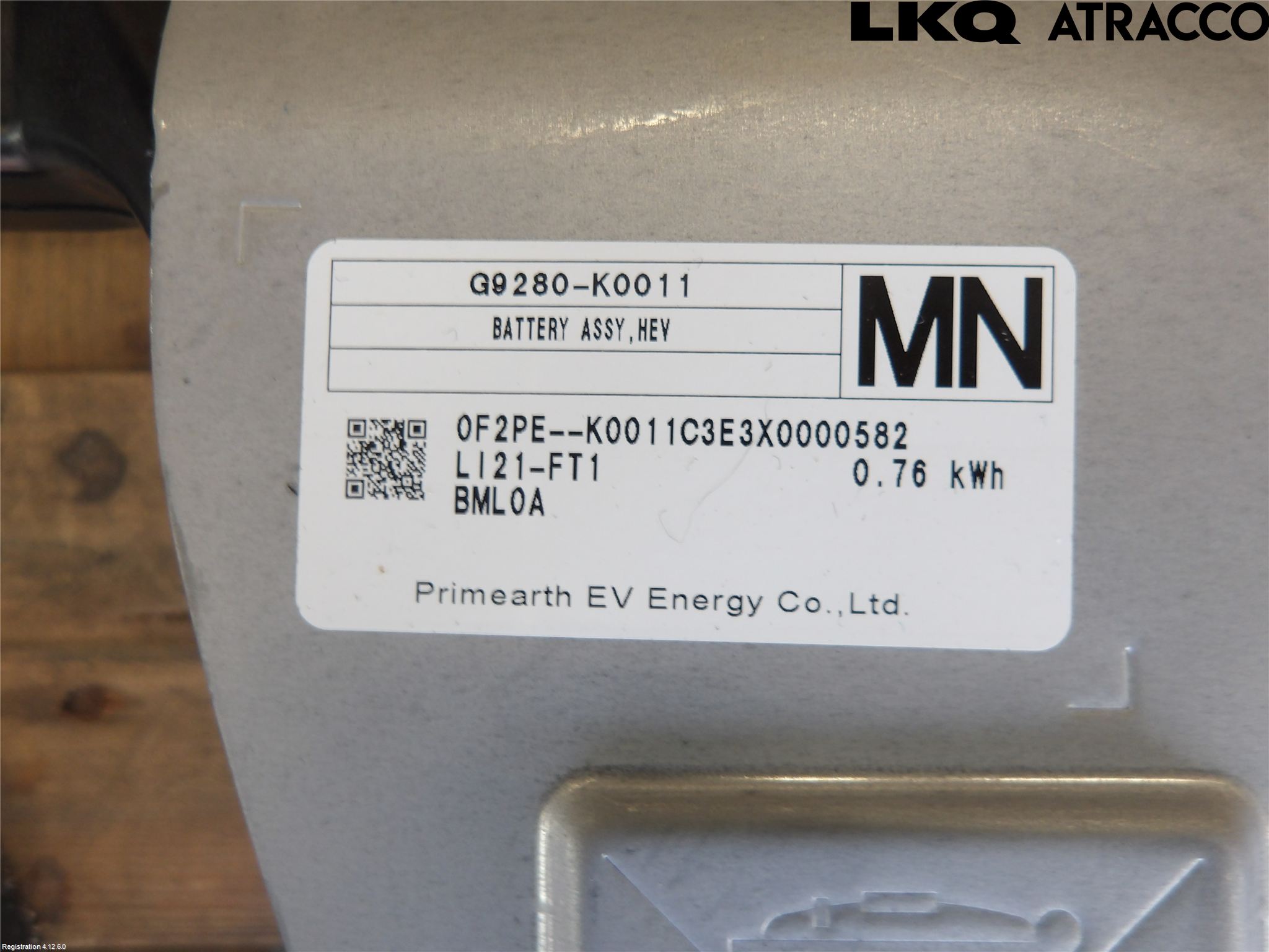 Toyota YARIS XP21 20- Hybrid Batteri