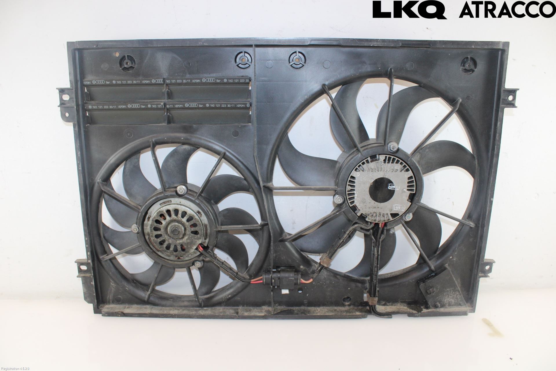 Volkswagen VW GOLF VI 09-13 Kjølevifte Elektrisk