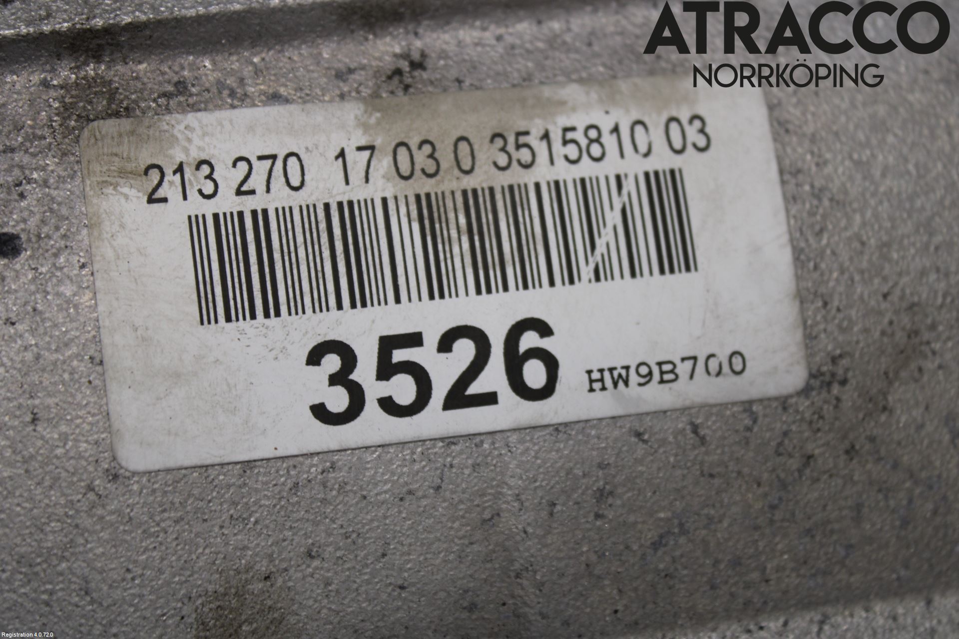 Mercedes-Benz MB C-KLASS (W205) 14-21 Gearkasse Automat