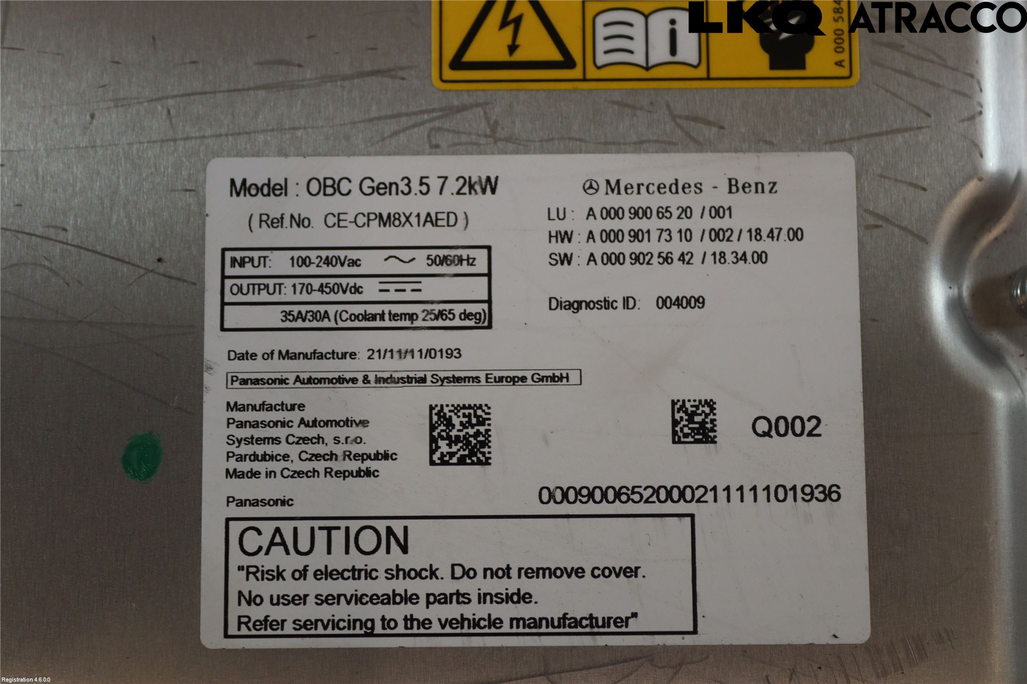 Mercedes-Benz MB GLE-KLASS (W167/V167/C167) 19- Batterilader Hybrid