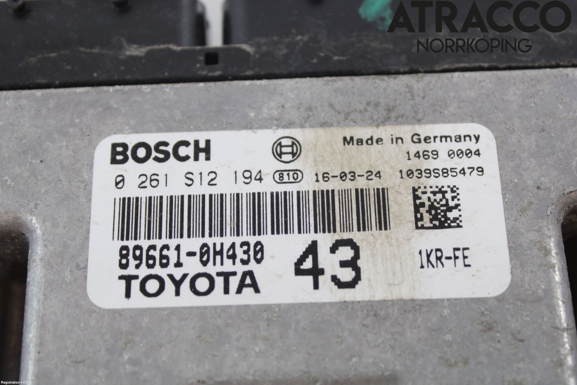 Toyota AYGO 15-21 Styreenhet Innsprøytning