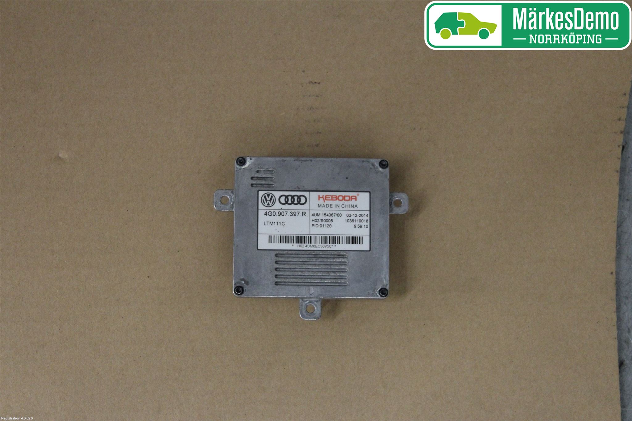 Audi A6/S6 4G 11-18 Styreenhet Xenon