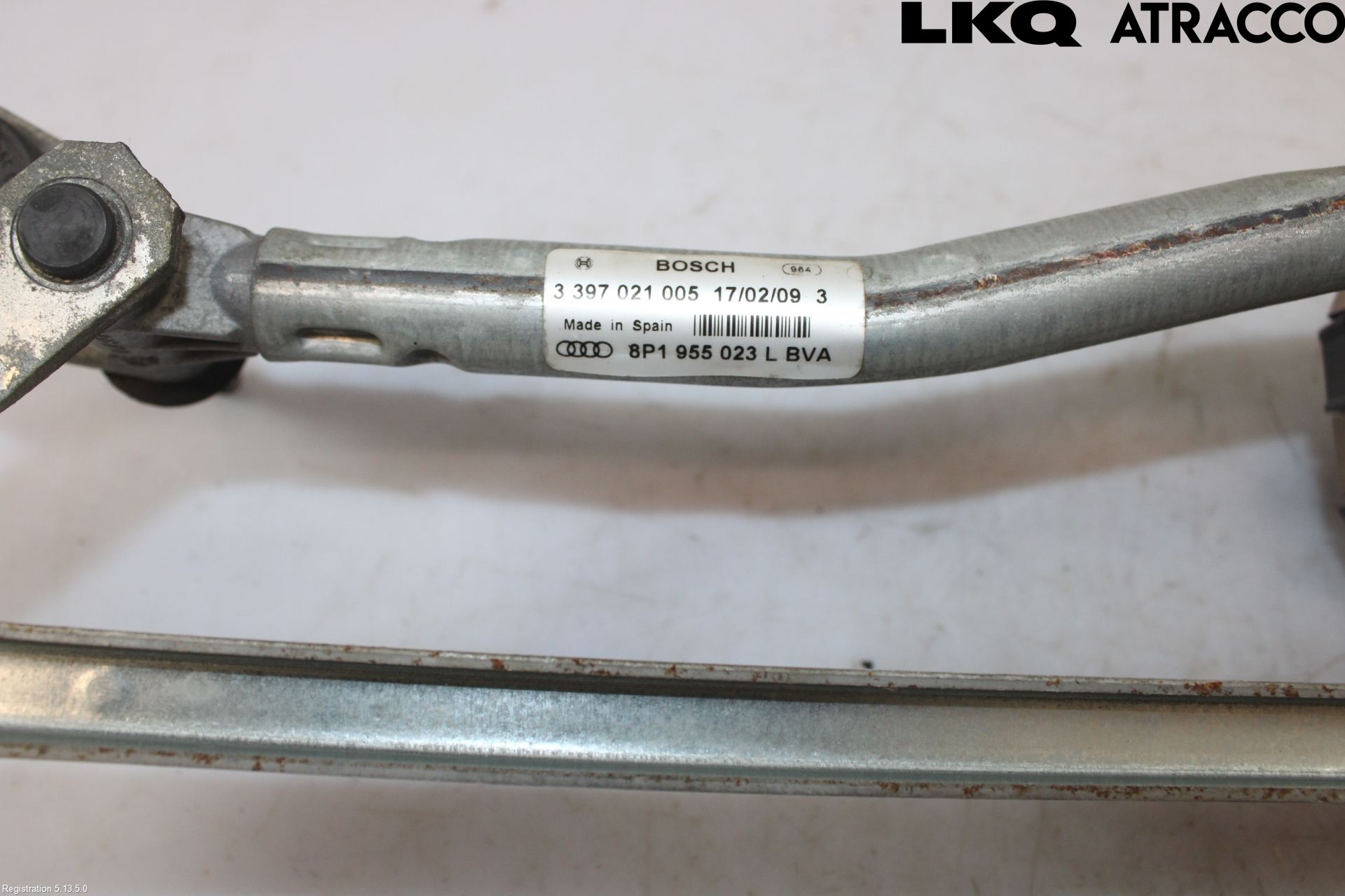 Audi A3/S3 05-13 Viskeroverføring Frontrute