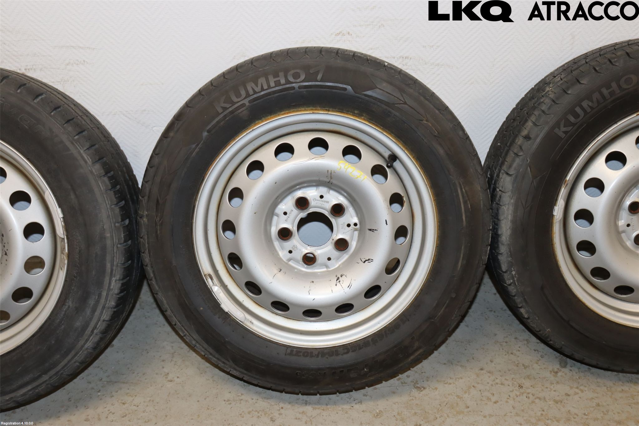Mercedes-Benz MB VITO/V-KLASS (W640,W447,W448) 14- Dekk Sommer På Stål Felg 4Stk