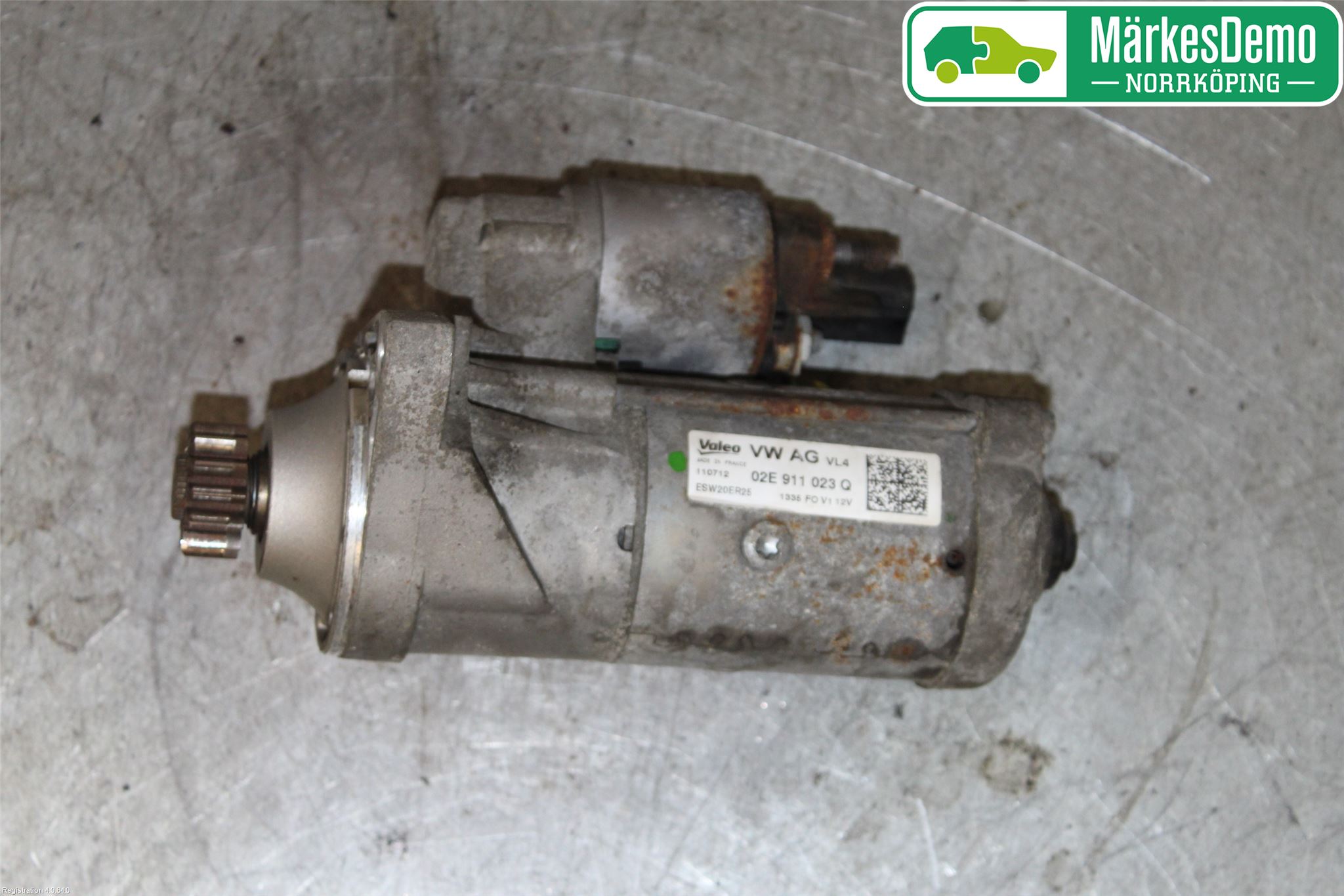 Volkswagen VW PASSAT 11-14 Startmotor Diesel