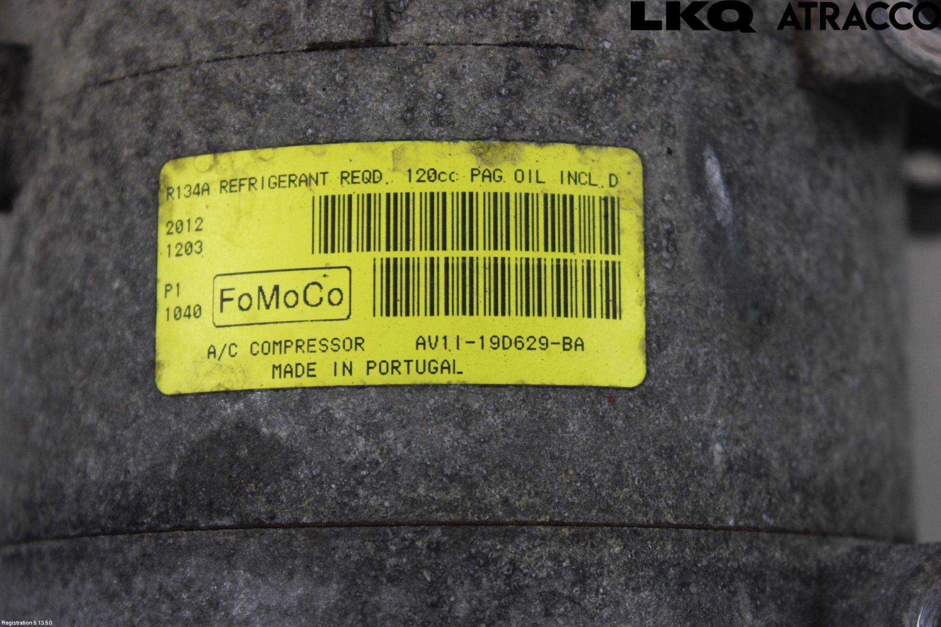 Ford FOCUS 11-14 Varme Ac Kompressor