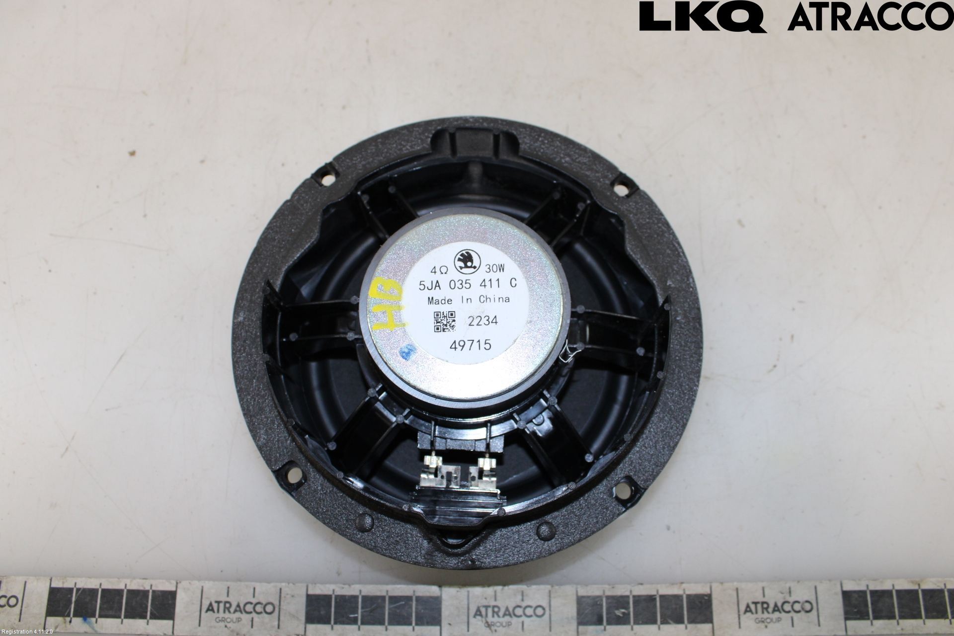 Skoda FABIA 22- Innr Høyttaler