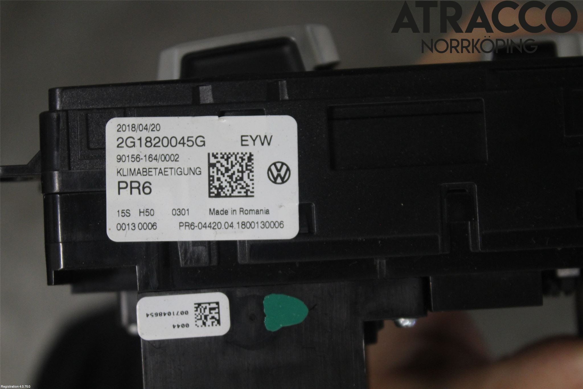 Volkswagen VW POLO VI 18->> Varmeapparat Panel(Regulering)