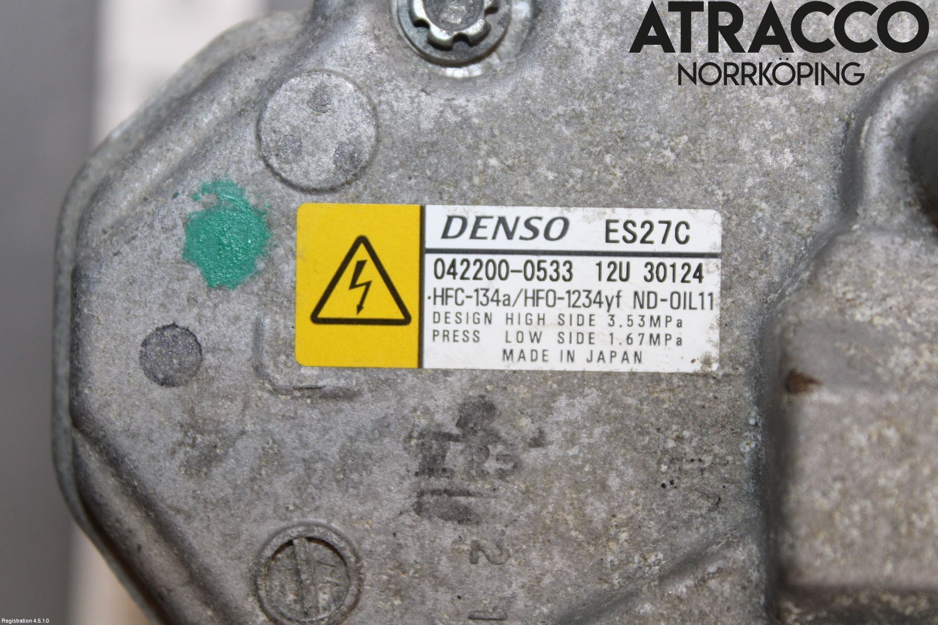 Toyota RAV4 13-18 Varme Ac Kompressor
