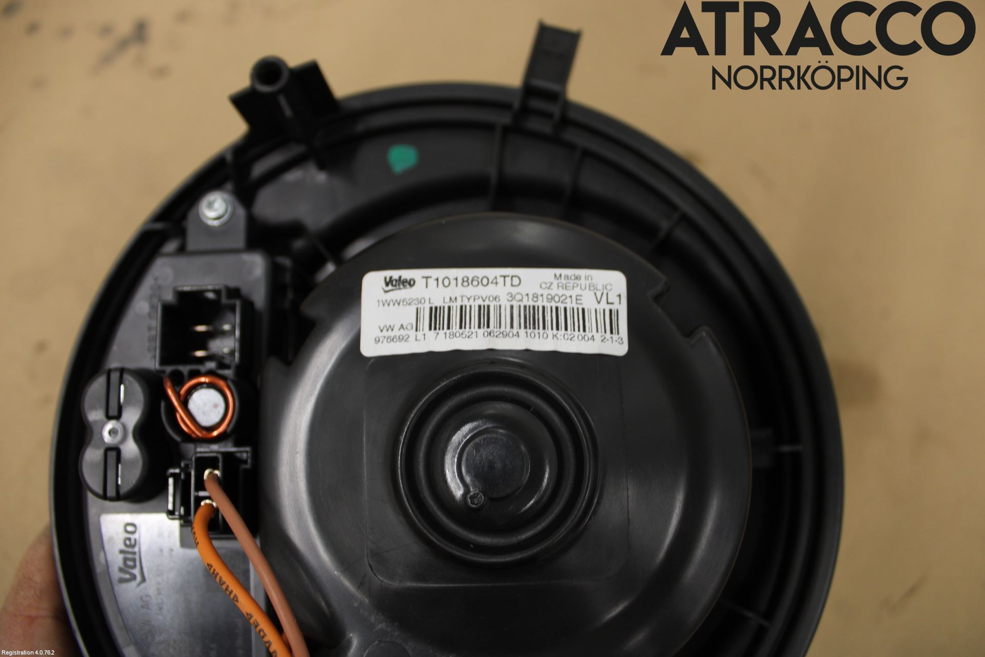 Volkswagen VW ARTEON 17- Varmeapparat Viftemotor