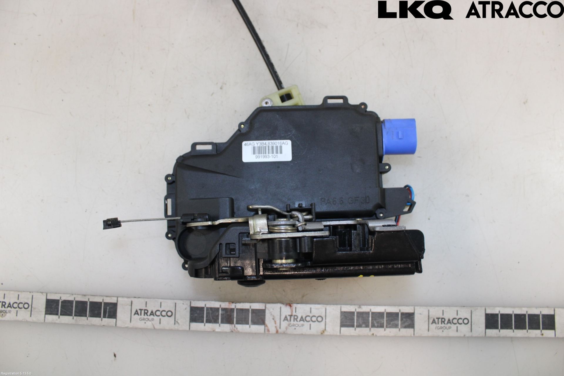 Volkswagen VW POLO 02-05 Dørlås - Låsekasse