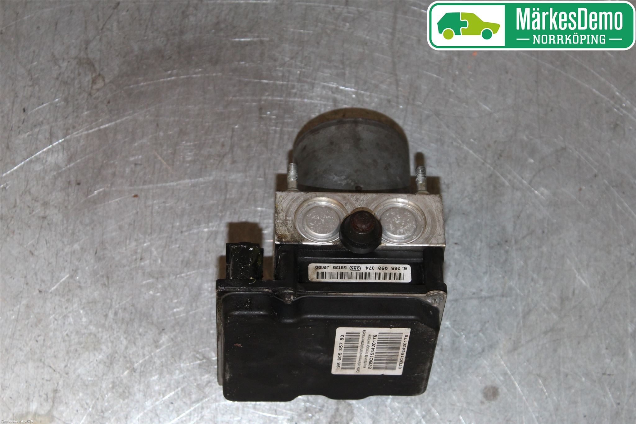 Peugeot 307     05-08 Abs Hydraulikkaggregat