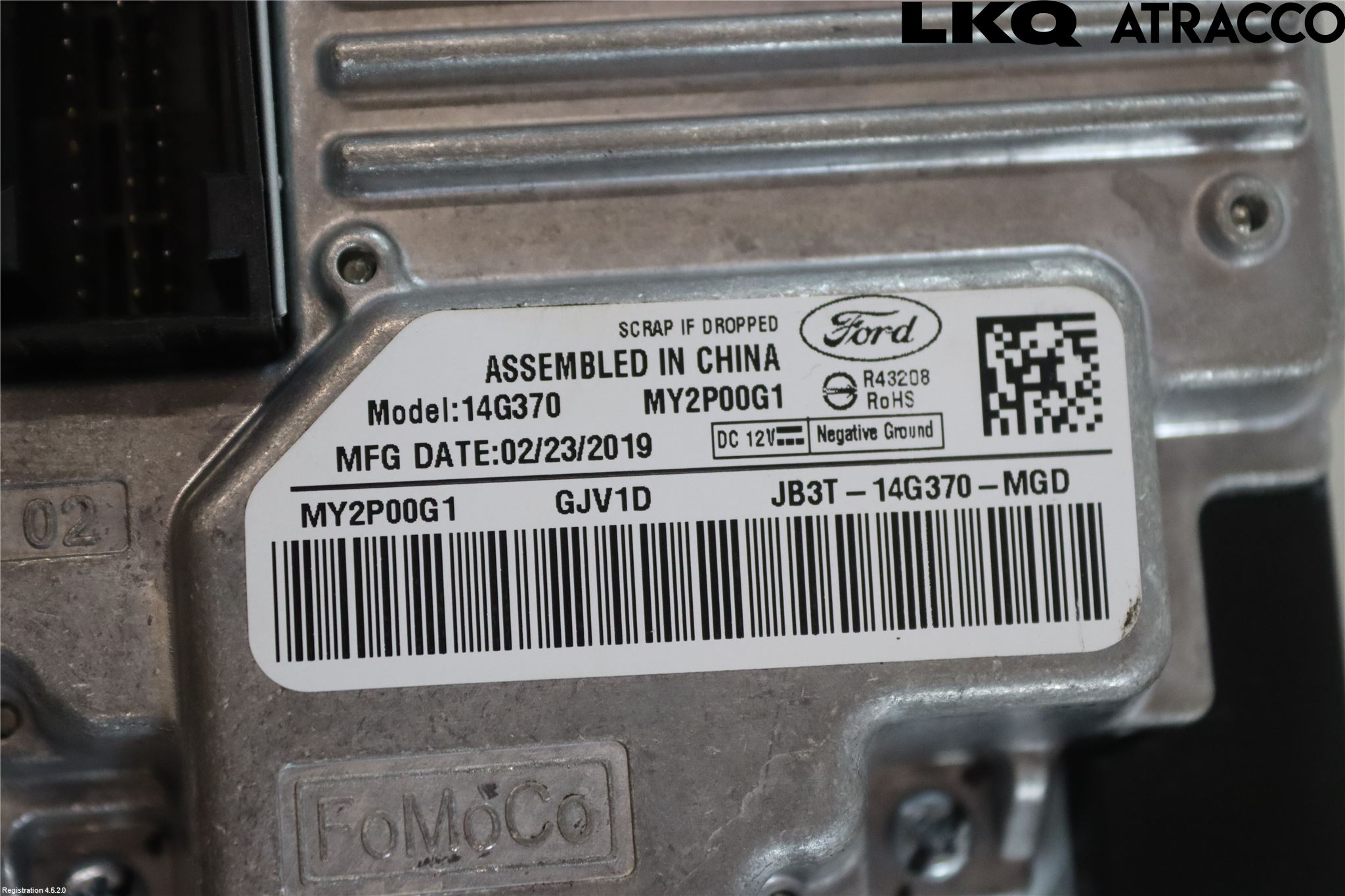 Ford RANGER EU 12-23 Parkbrems Pedal