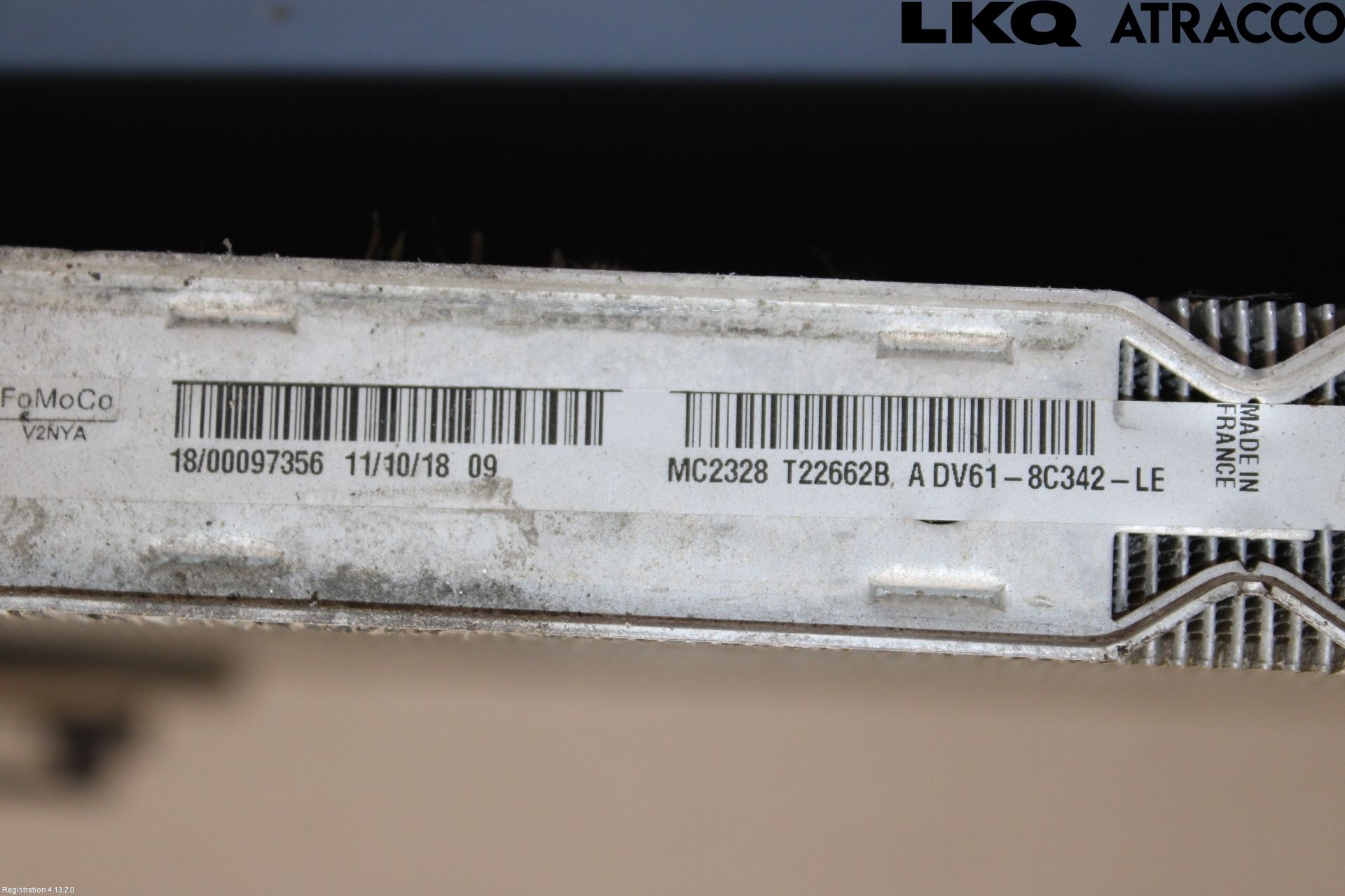 Ford TRANSIT/TOURNEO CONNECT 13-22 Radiator Manuell
