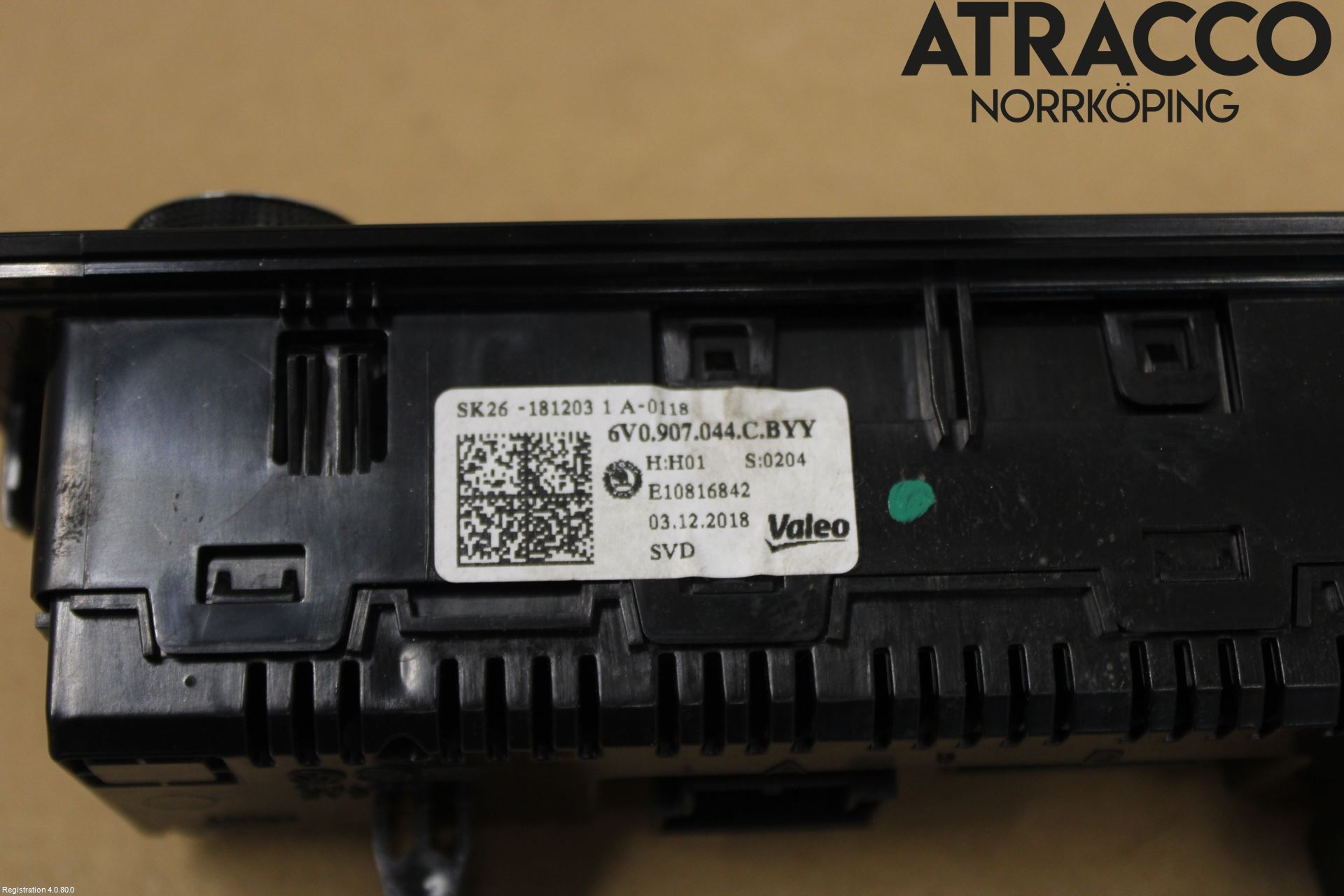 Skoda FABIA 15-21 Varmeapparat Panel(Regulering)