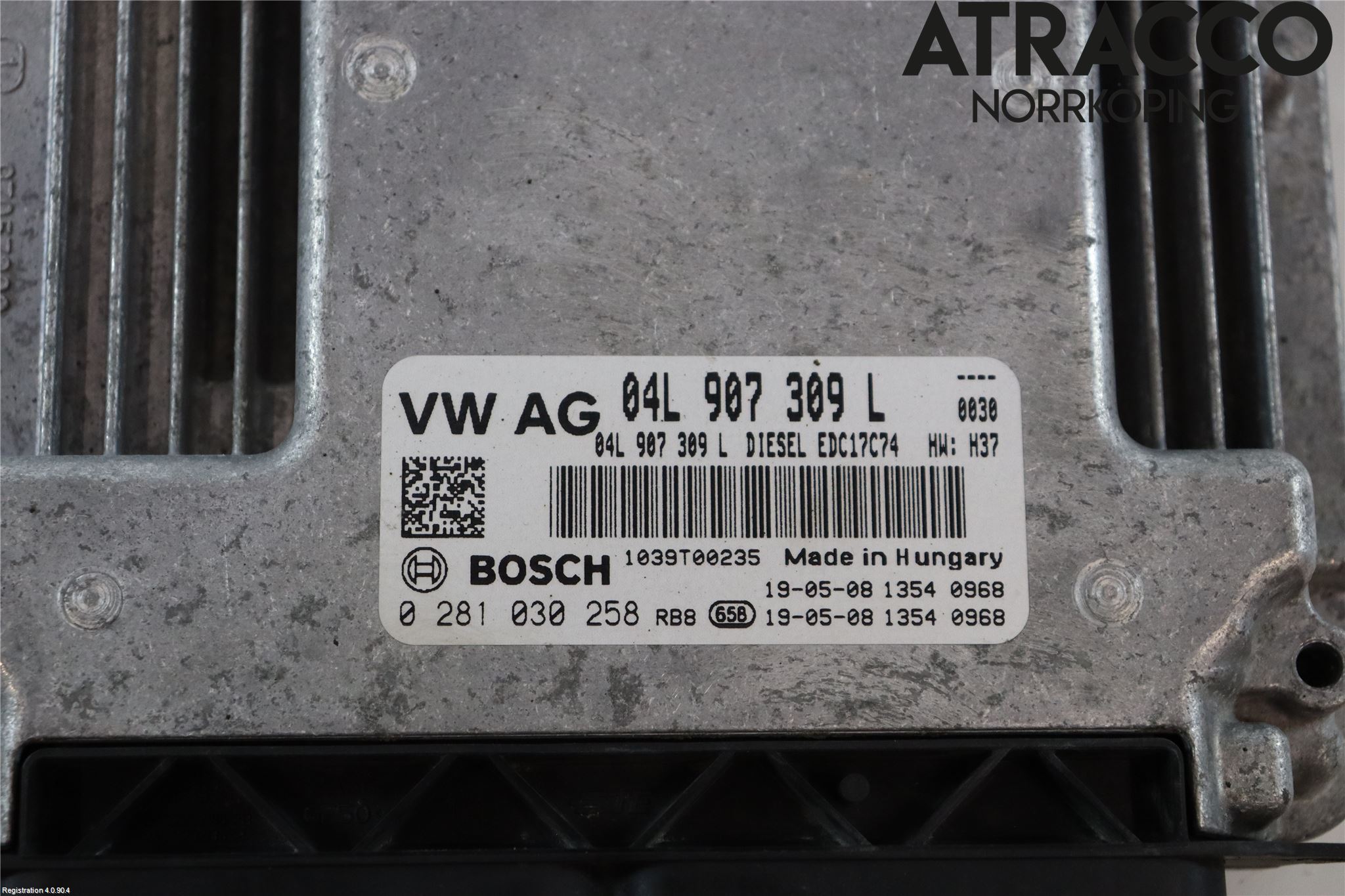 Audi A4/S4 B9 20- Styreenhet Dieselpumpe