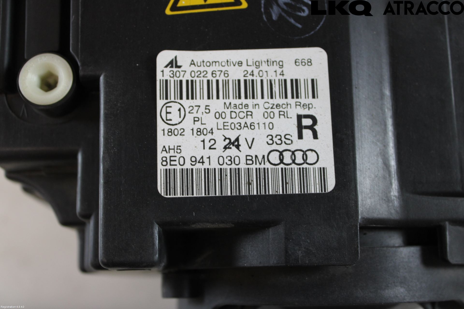 Audi A4/S4 05-07 Frontlykt Høyre