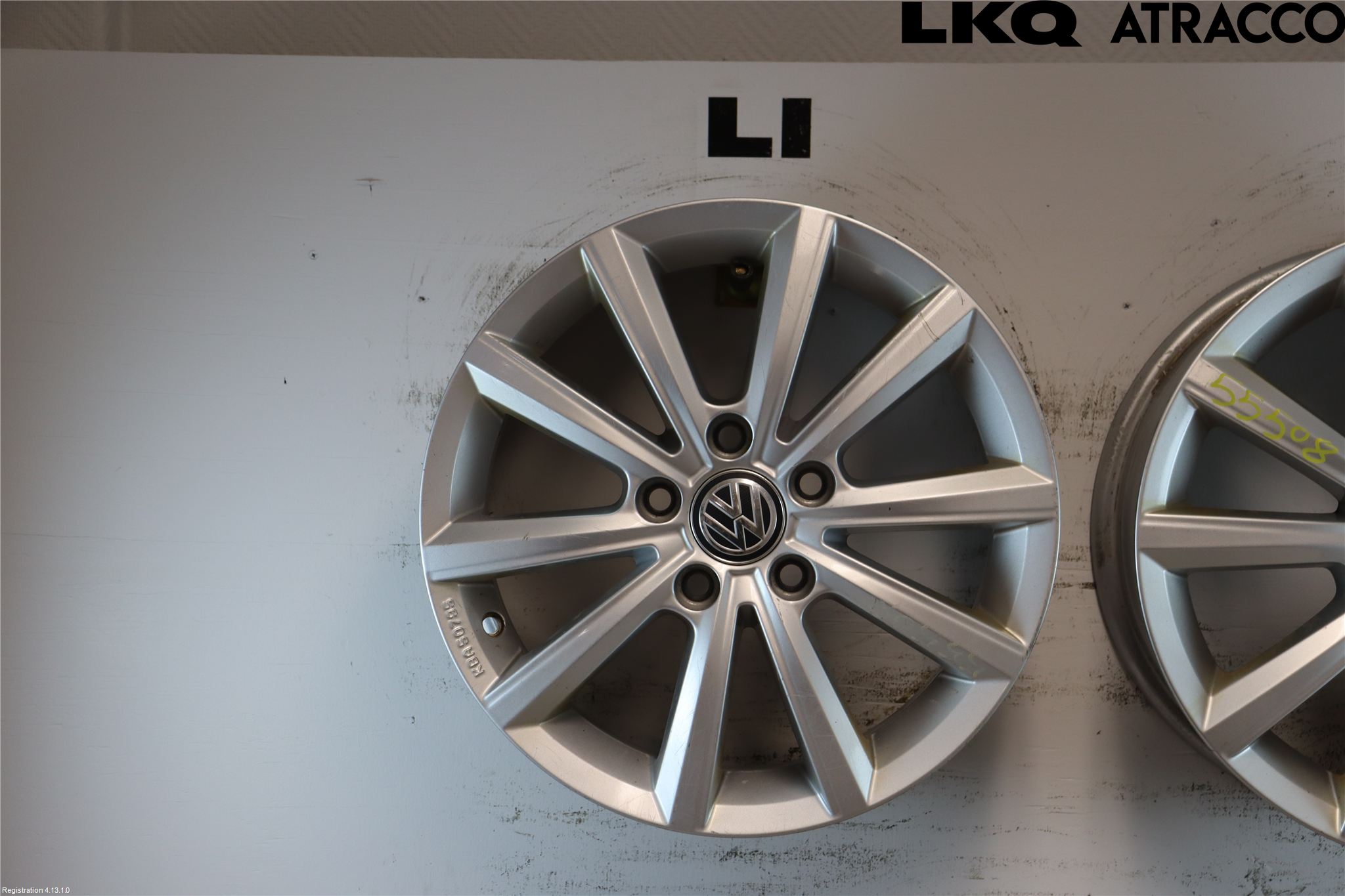 Volkswagen VW GOLF SPORTSVAN 15-20 Felg Aluminium Sett 4Stk