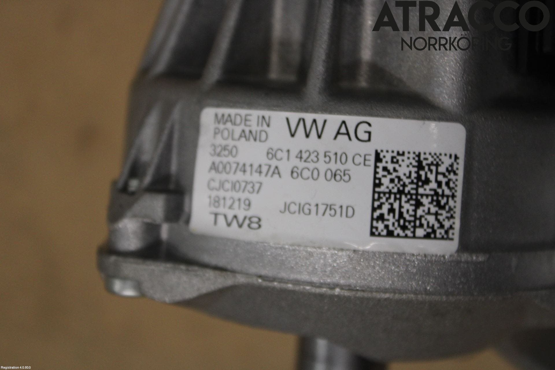 Skoda FABIA 15-21 Rattakselaggregat Innebygd Servo