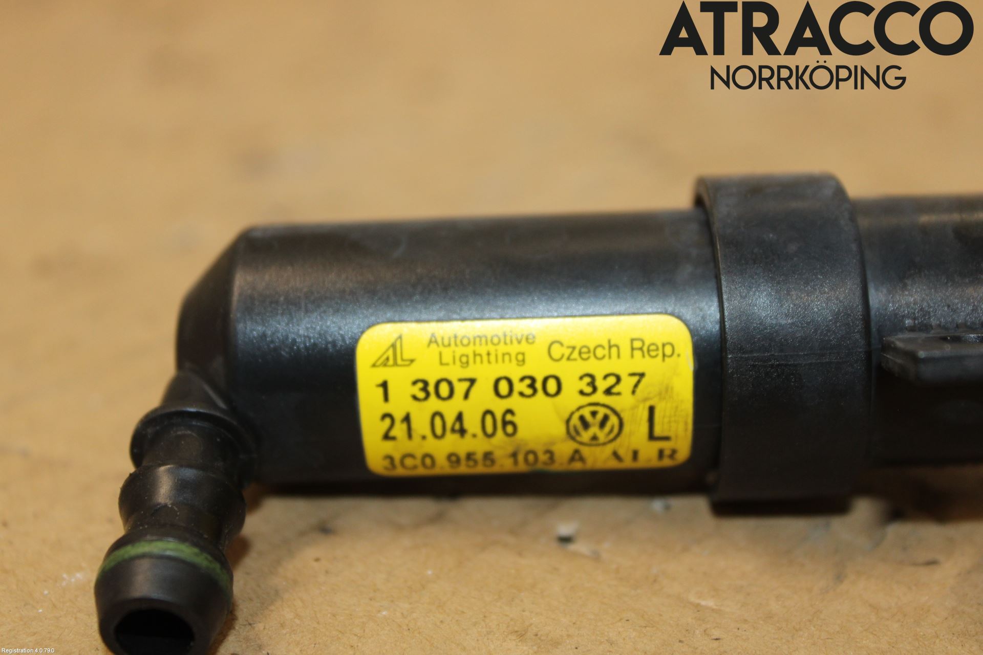 Volkswagen VW PASSAT 05-11 Spylerdyse Frontlykter