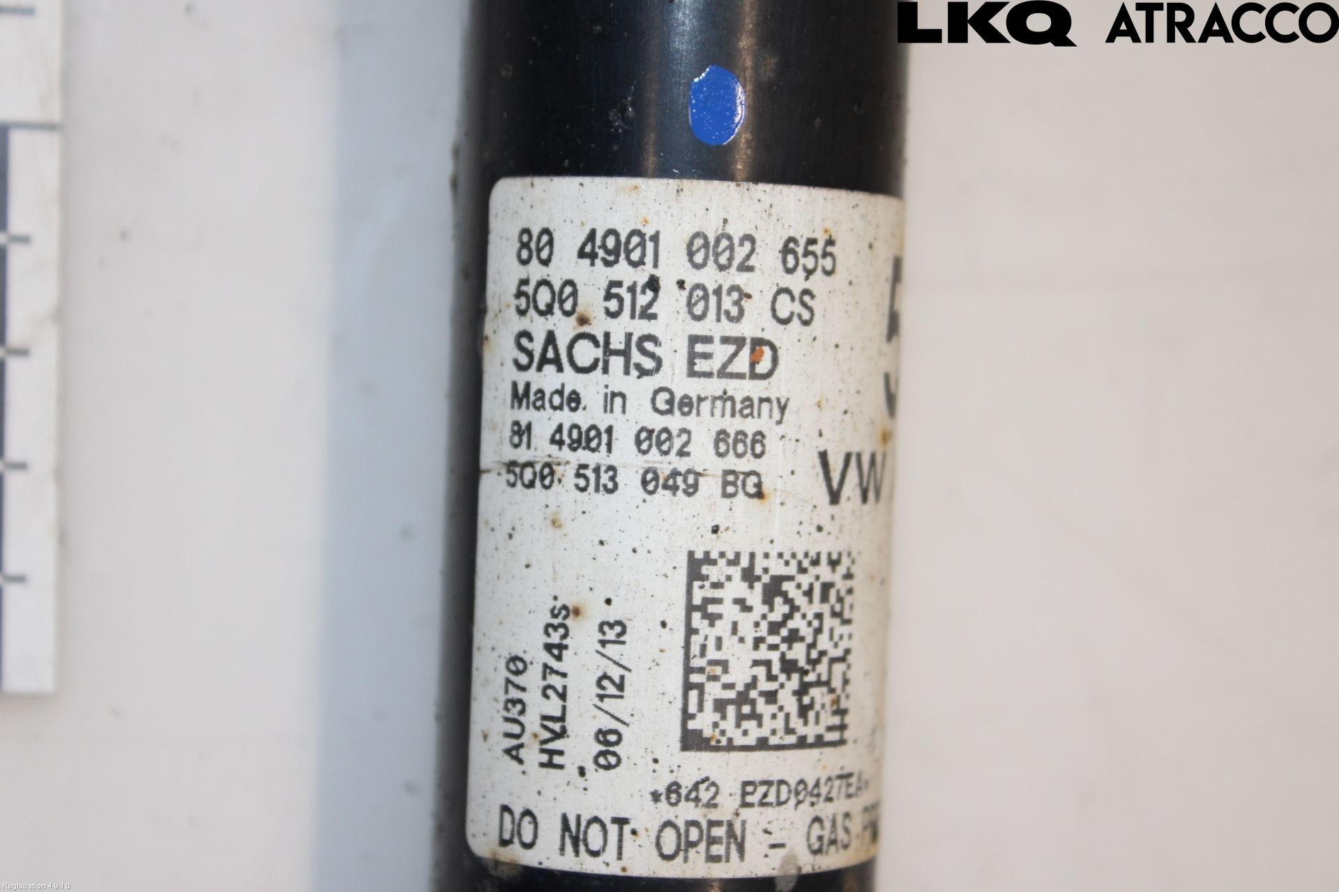 Audi A3/S3 8V 13-20 Støtdemper Bak