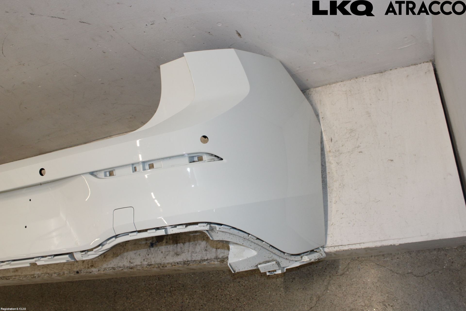 Volkswagen VW GOLF / E-GOLF VIII 20- Støtfanger Bak Overtrekk